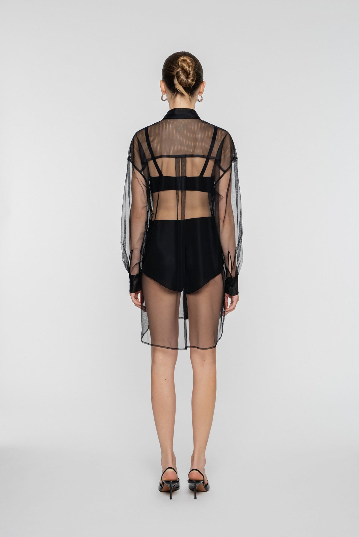 Long Shirt in Tulle