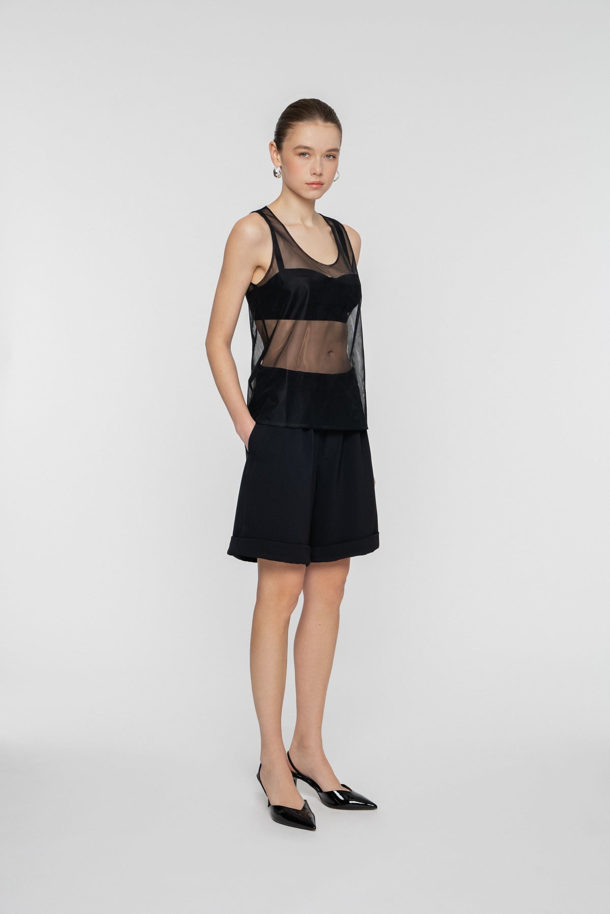 Tank Top in Tulle
