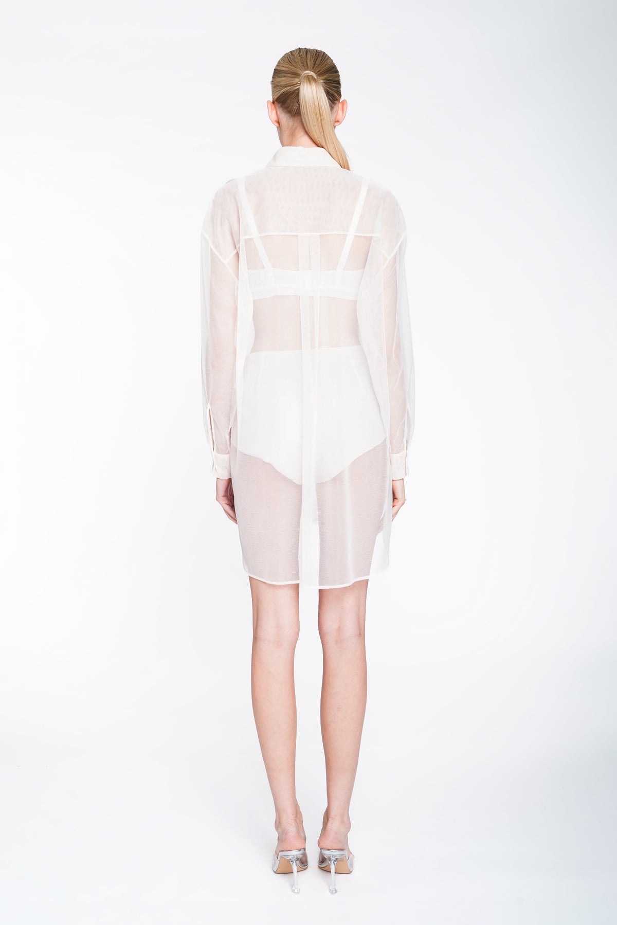 Long Shirt in Tulle