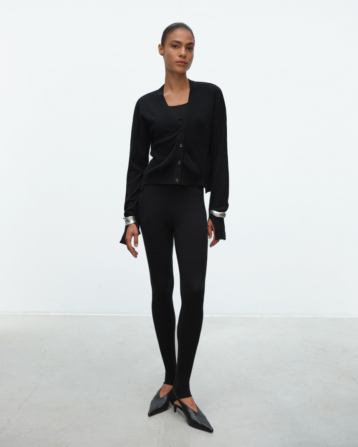 ADELE Leggings in Silk and Cashmere