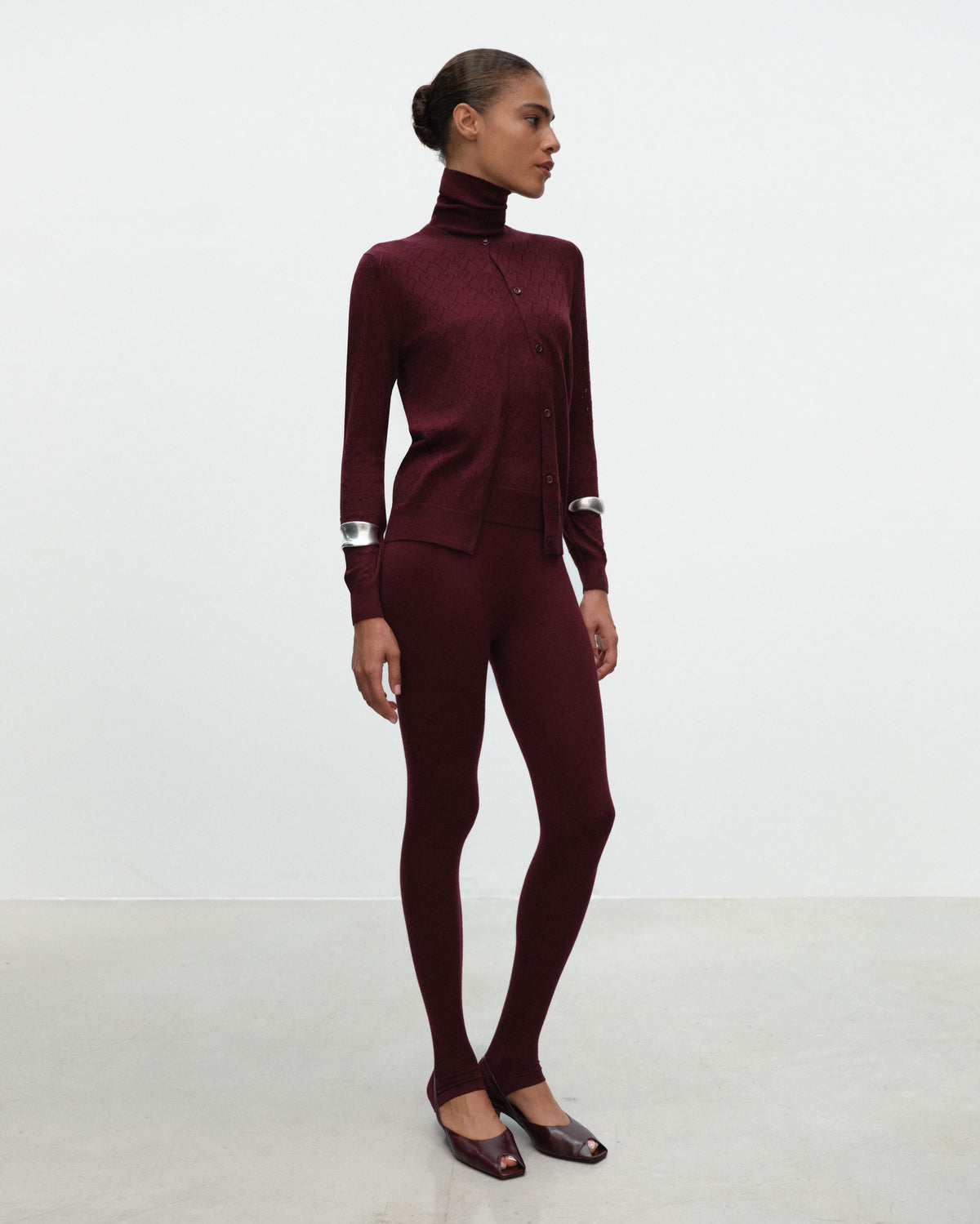 SANDRA Cardigan in Silk and Cashmere