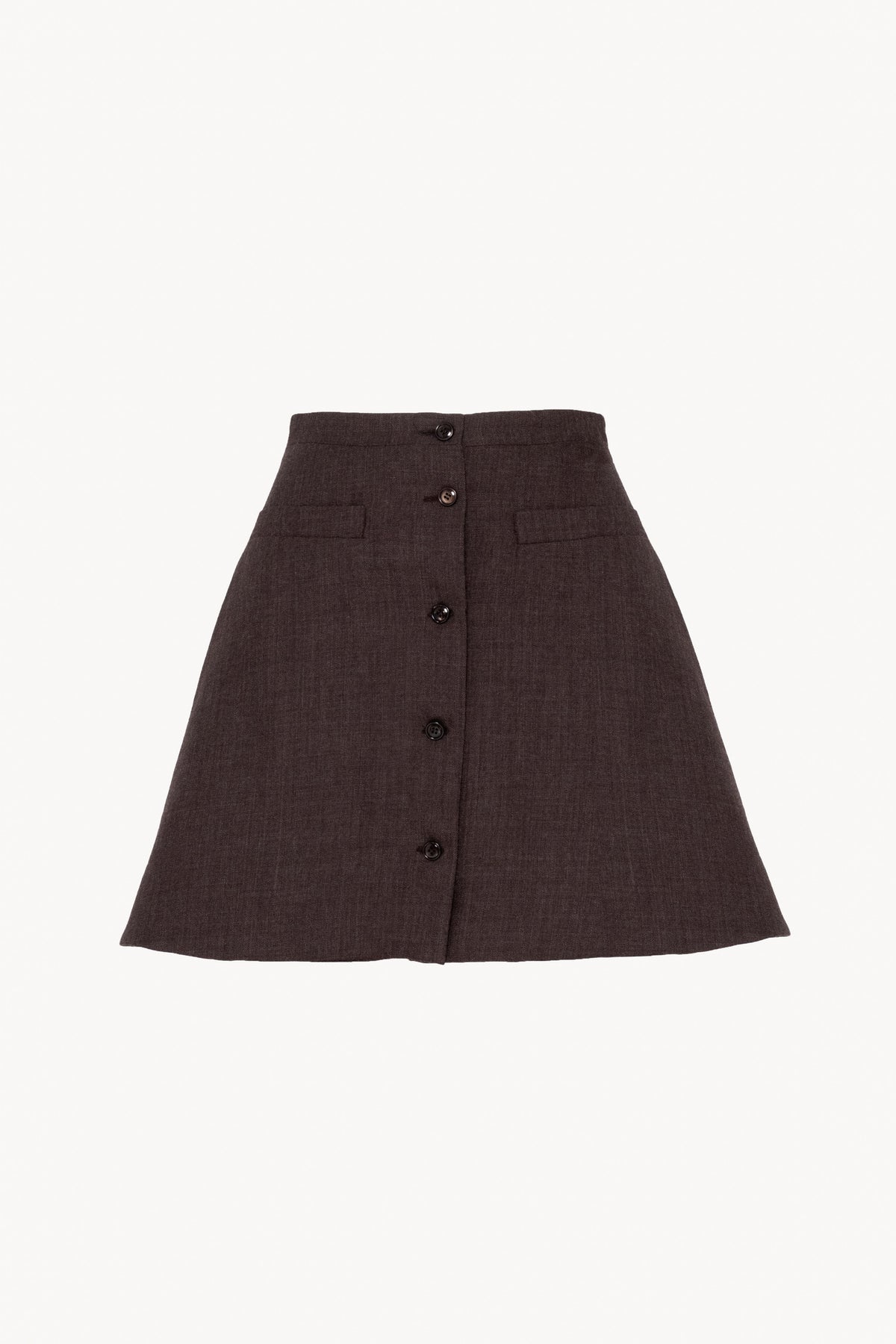 TEAL Mini Skirt in Wool