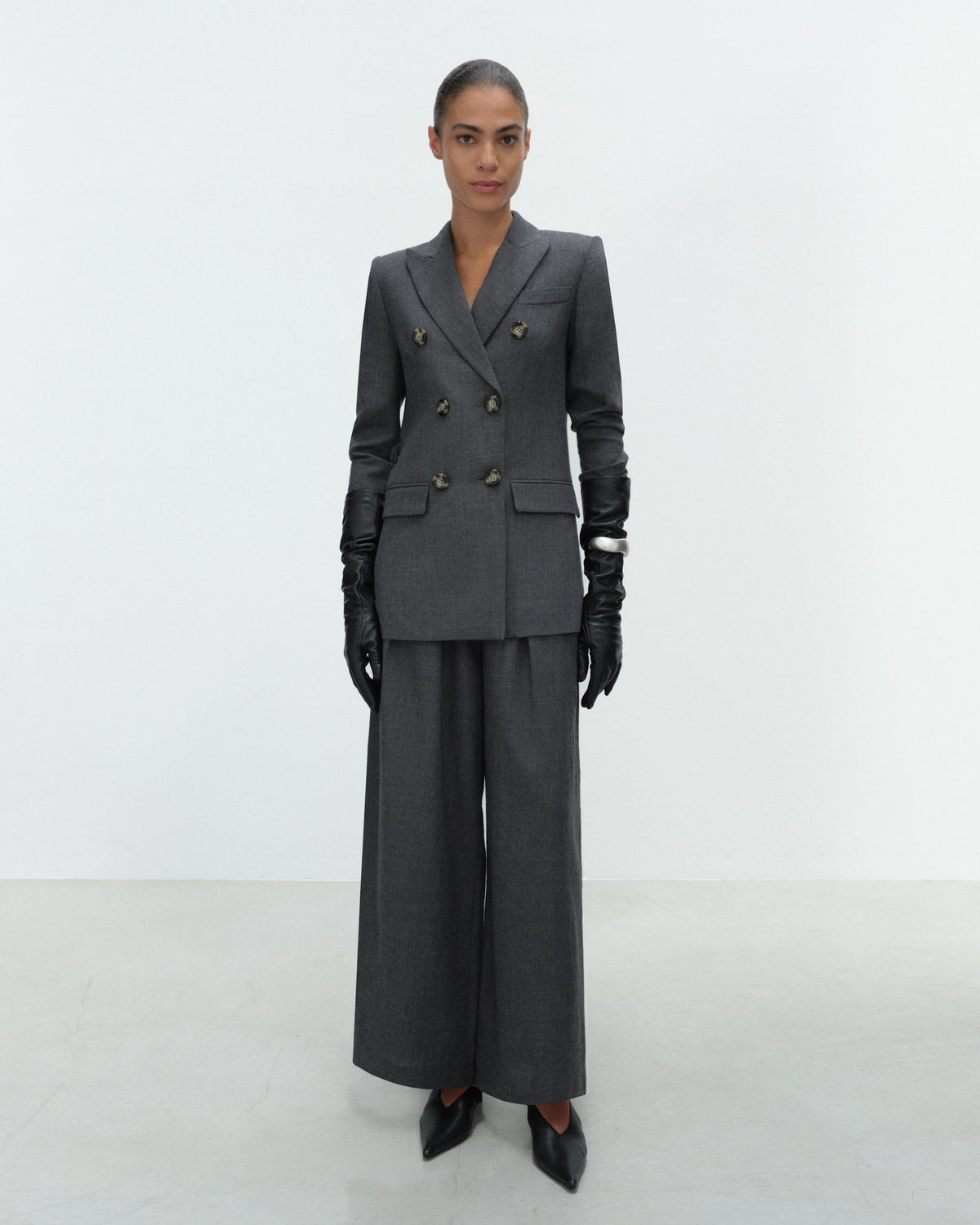 TESSA Wide Trousers in Wool