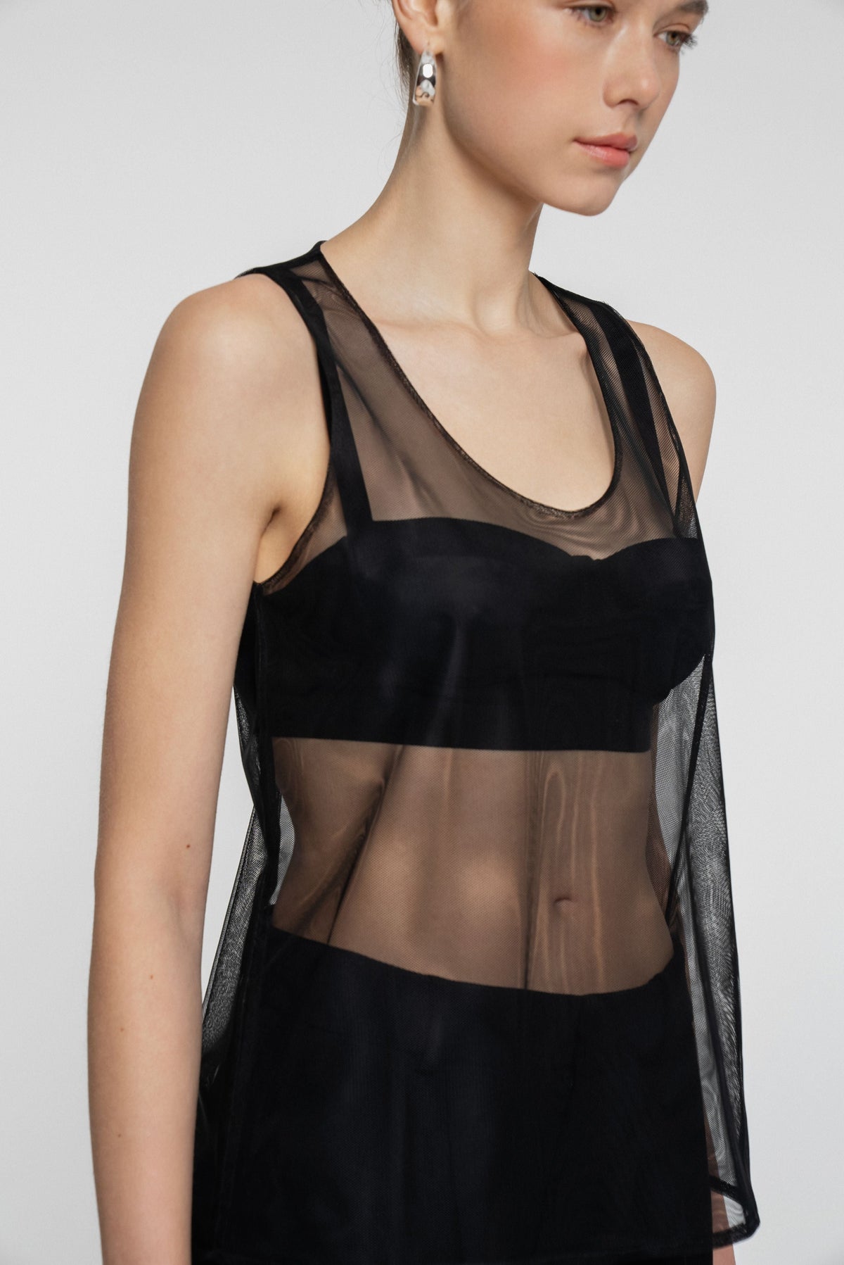 Tank Top in Tulle