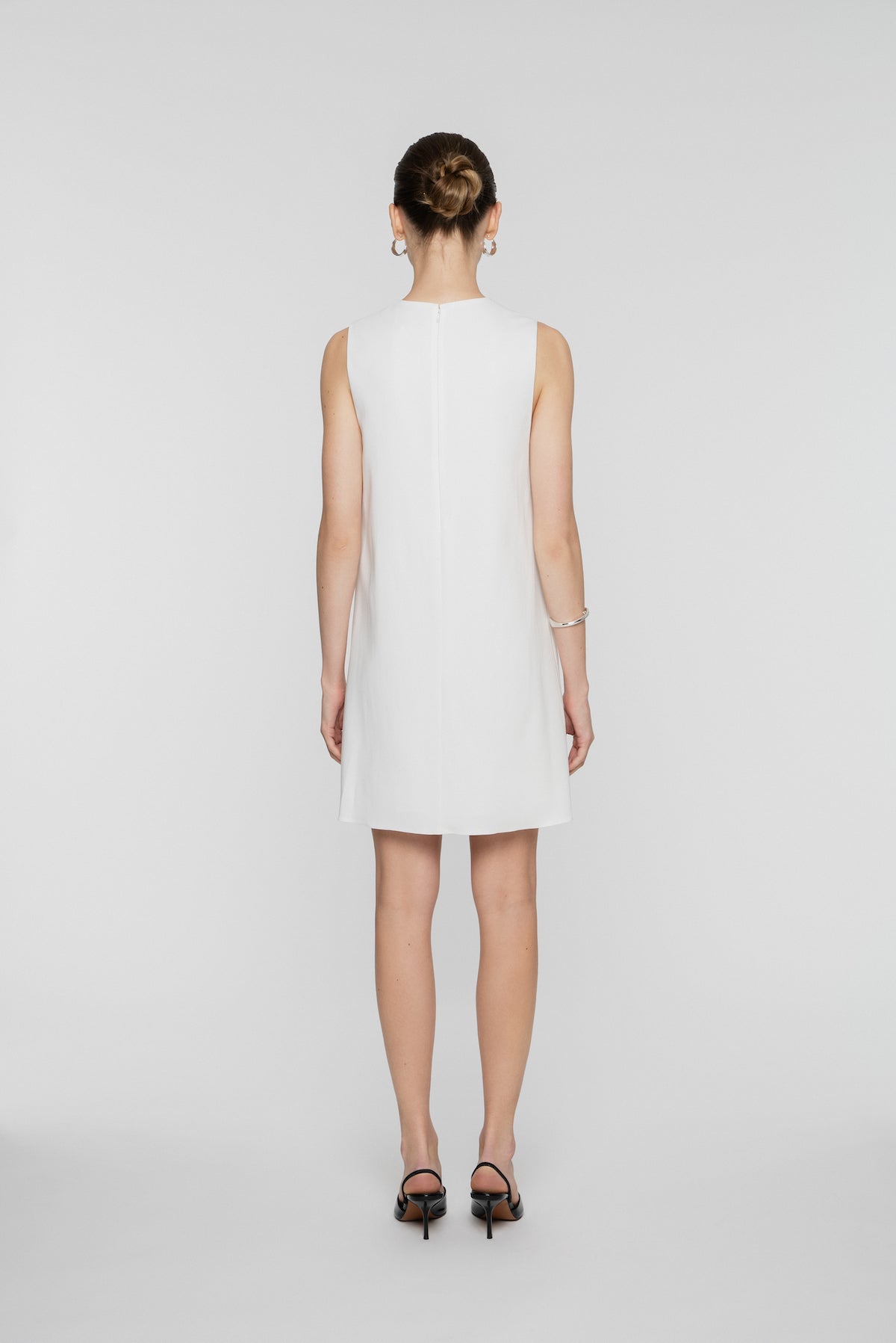 Round Neck Dress Cady Stretch