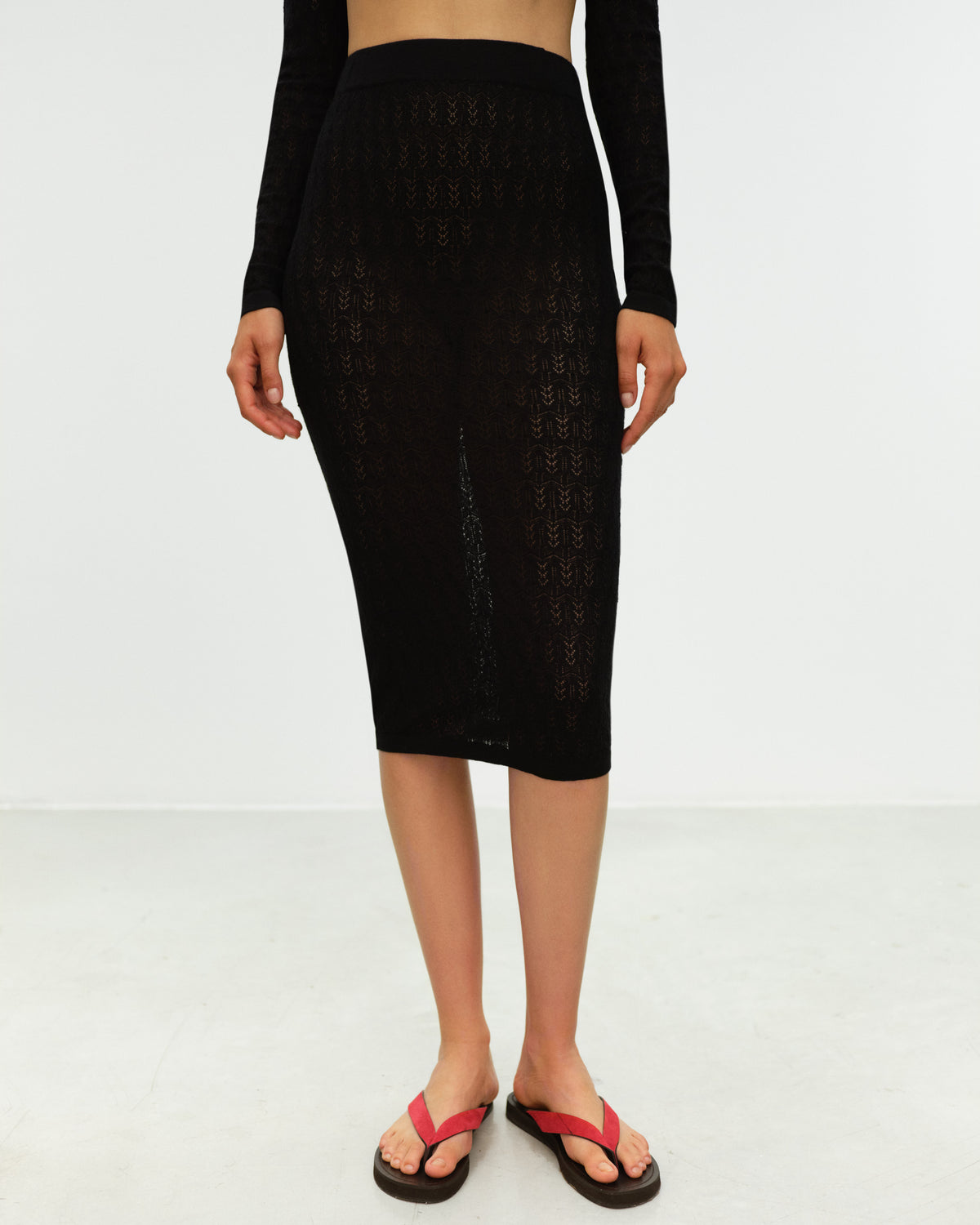 BELLA Silk Cashmere Skirt