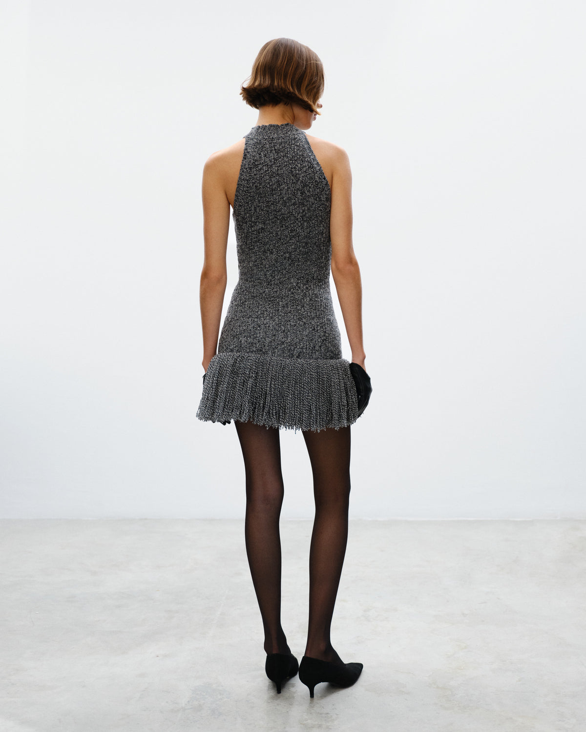DEB Short Dress with fringes