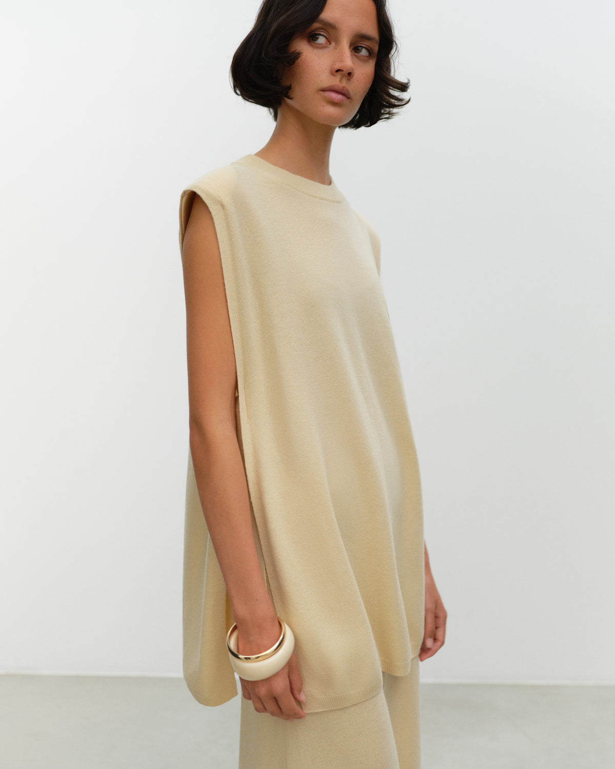 LEXY Wool Cashmere Top tank