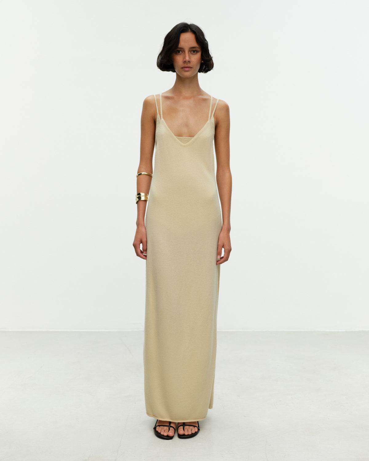 LIZZY Wool Cashmere Slip Dress