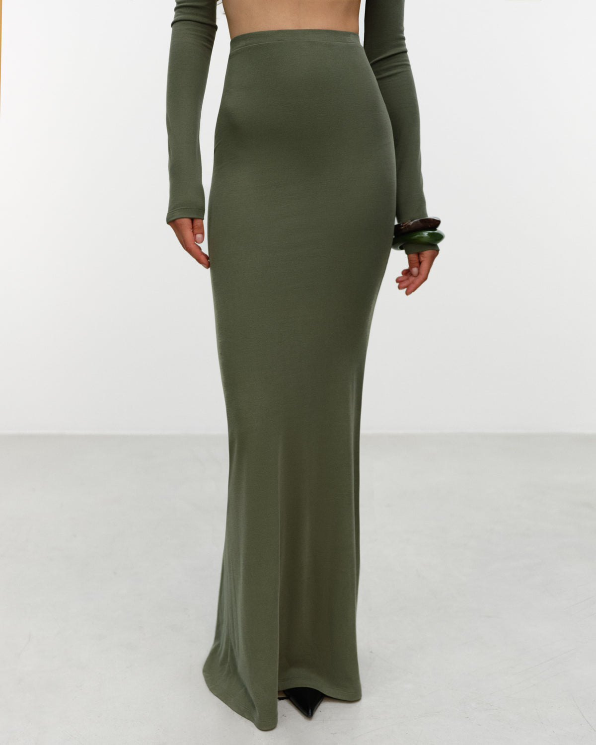 ELEONOR Jersey Long Skirt