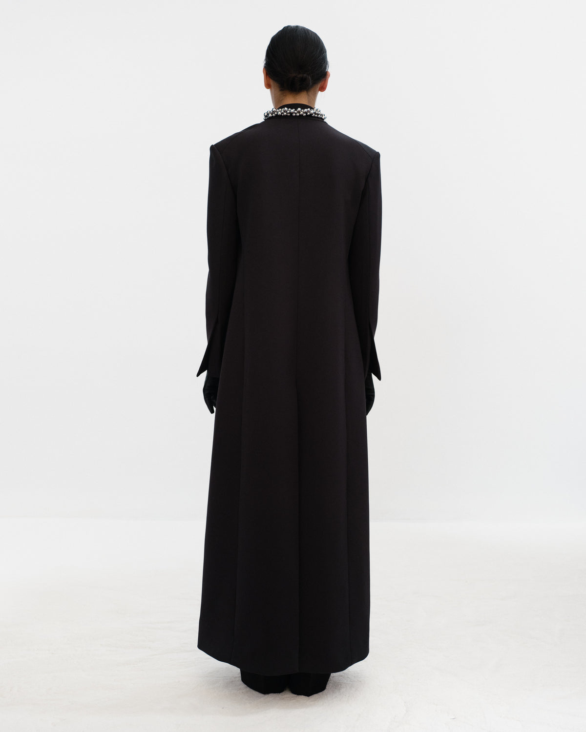 HANY Neckless Long Coat