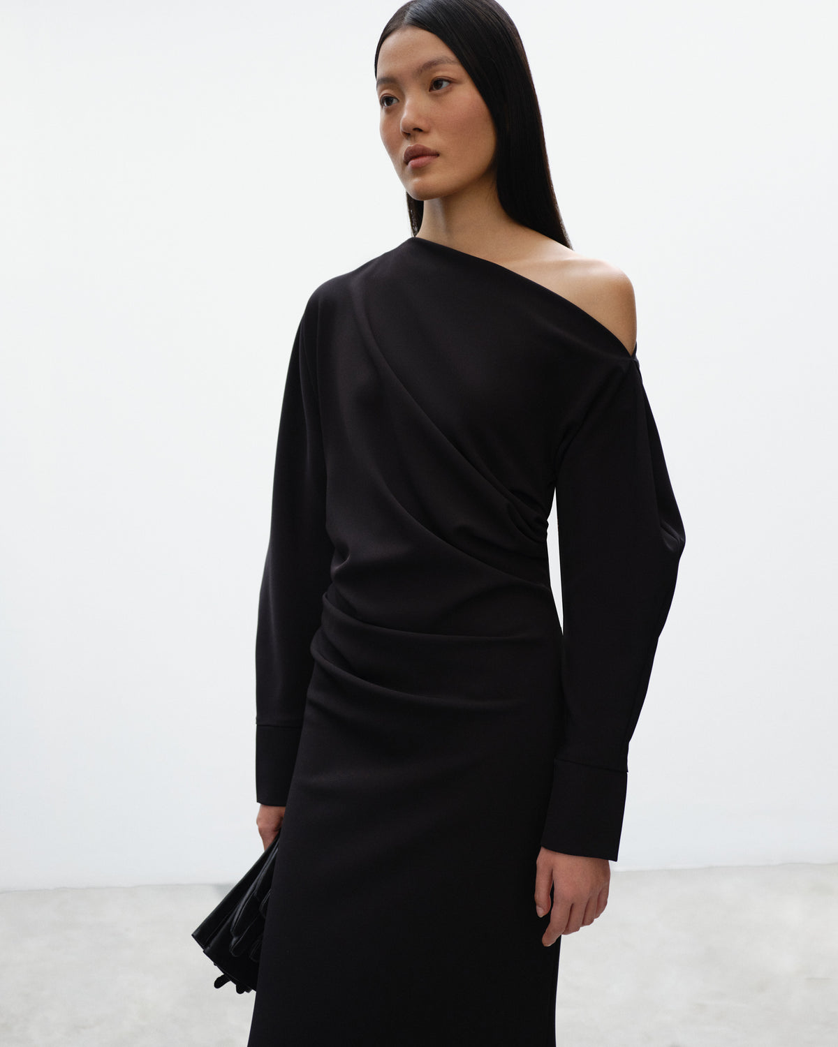 MARGY Cut Out Shoulder Dress