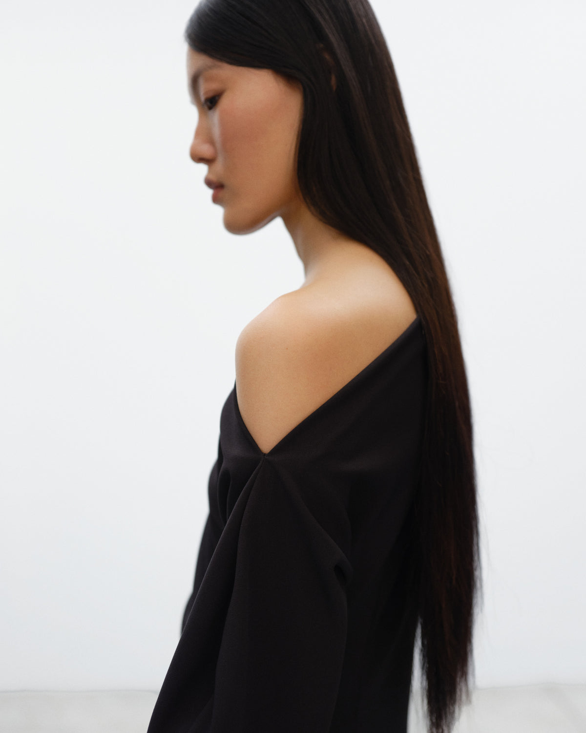 MARGY Cut Out Shoulder Dress