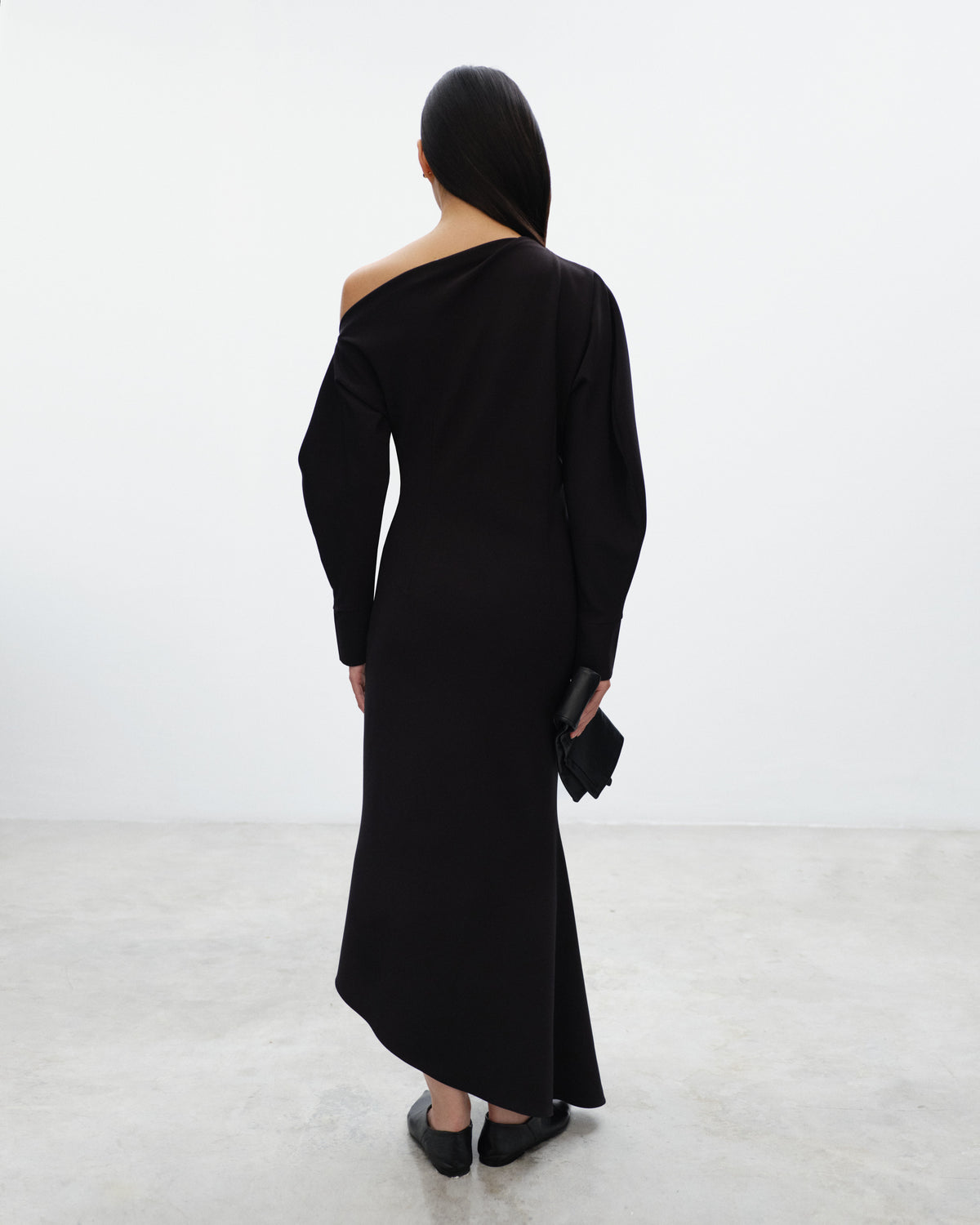 MARGY Cut Out Shoulder Dress