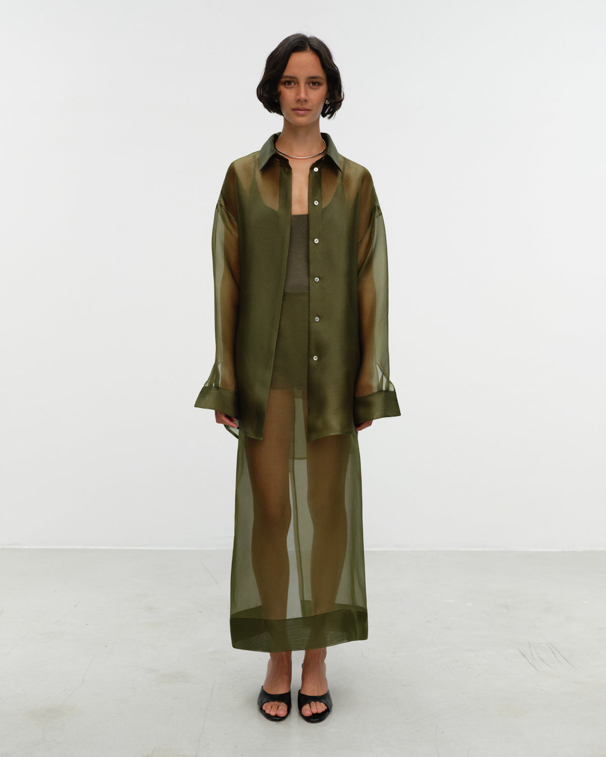 IONA Oversize Organza Shirt