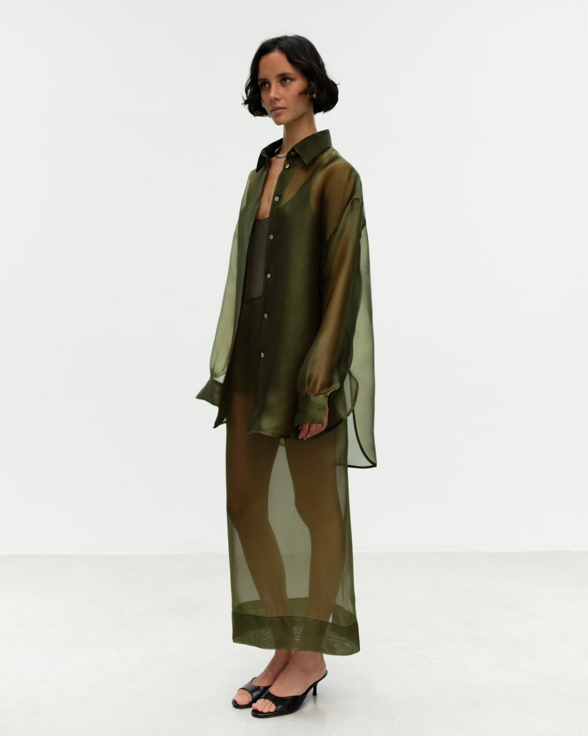 IONA Oversize Organza Shirt