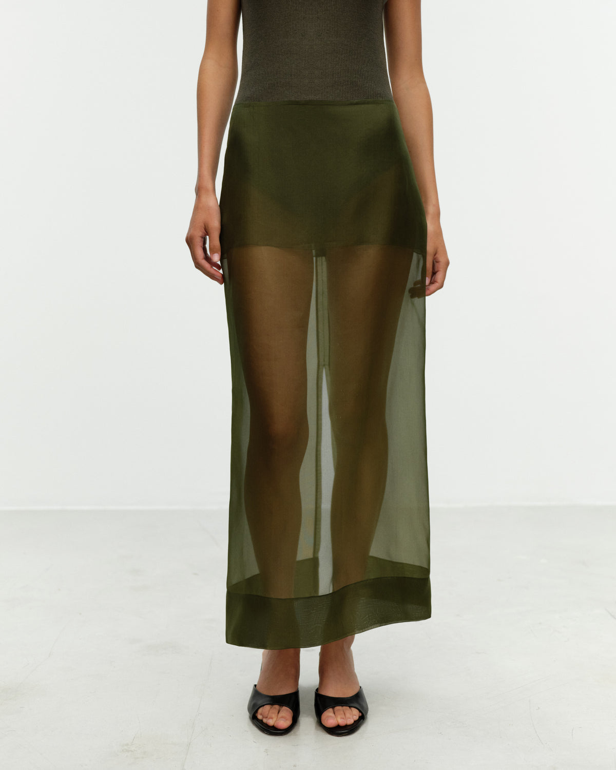 IRIS Organza Long Skirt