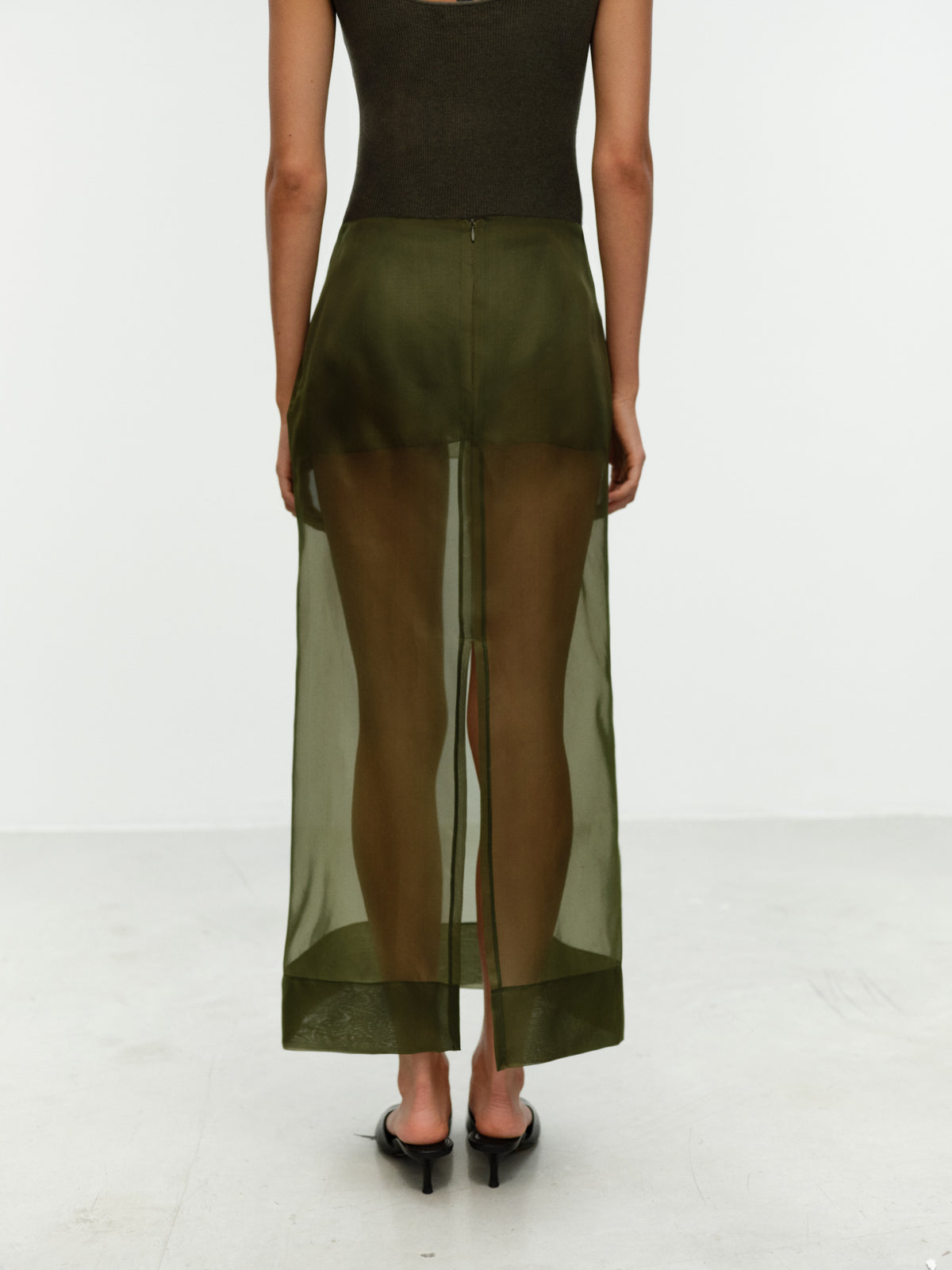 IRIS Organza Long Skirt