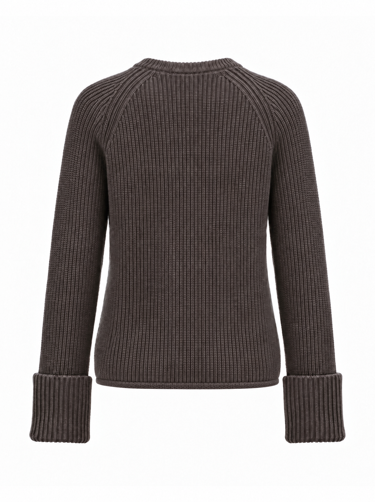 HAIDEE Ribbed Round Neck Sweater