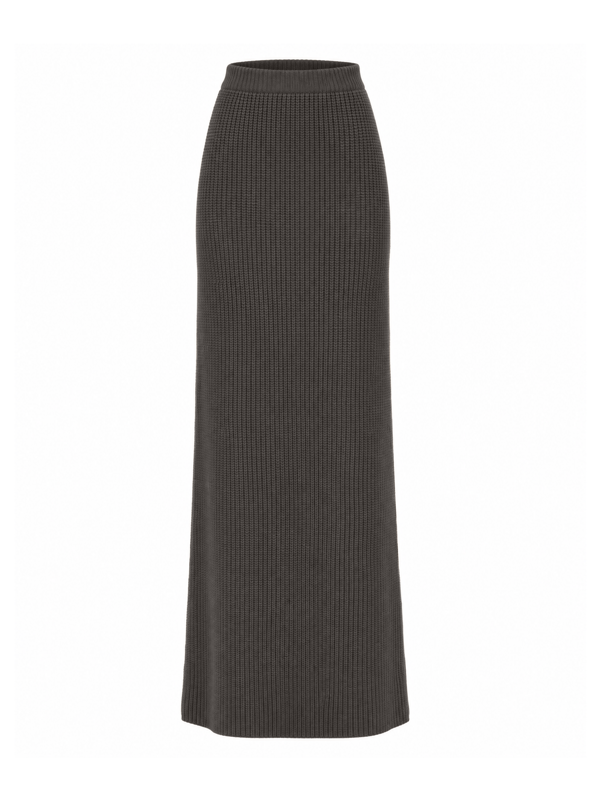 HARRIET Ribbed Long Skirt Eiffel Tower