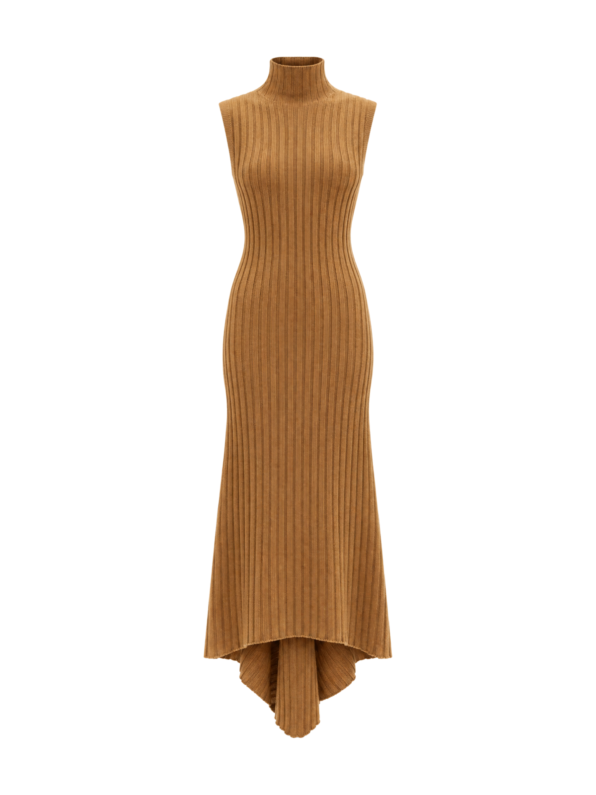 HELOISE Ribbed Sleeveless Long Dress