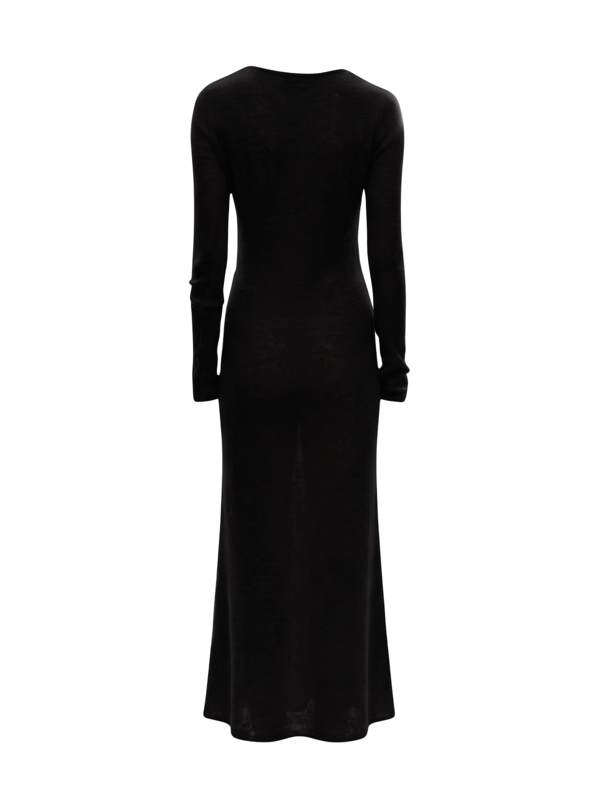 JANEL Round Neck Long Dress