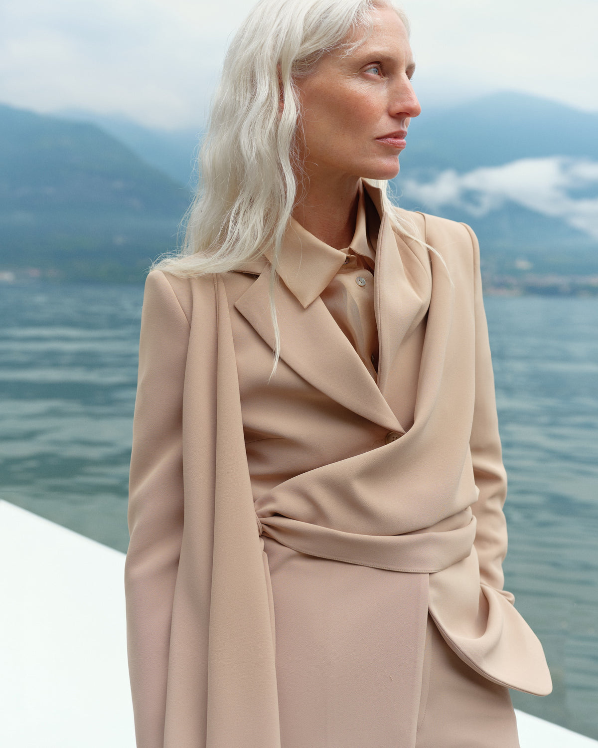 HATTY Draped Jacket