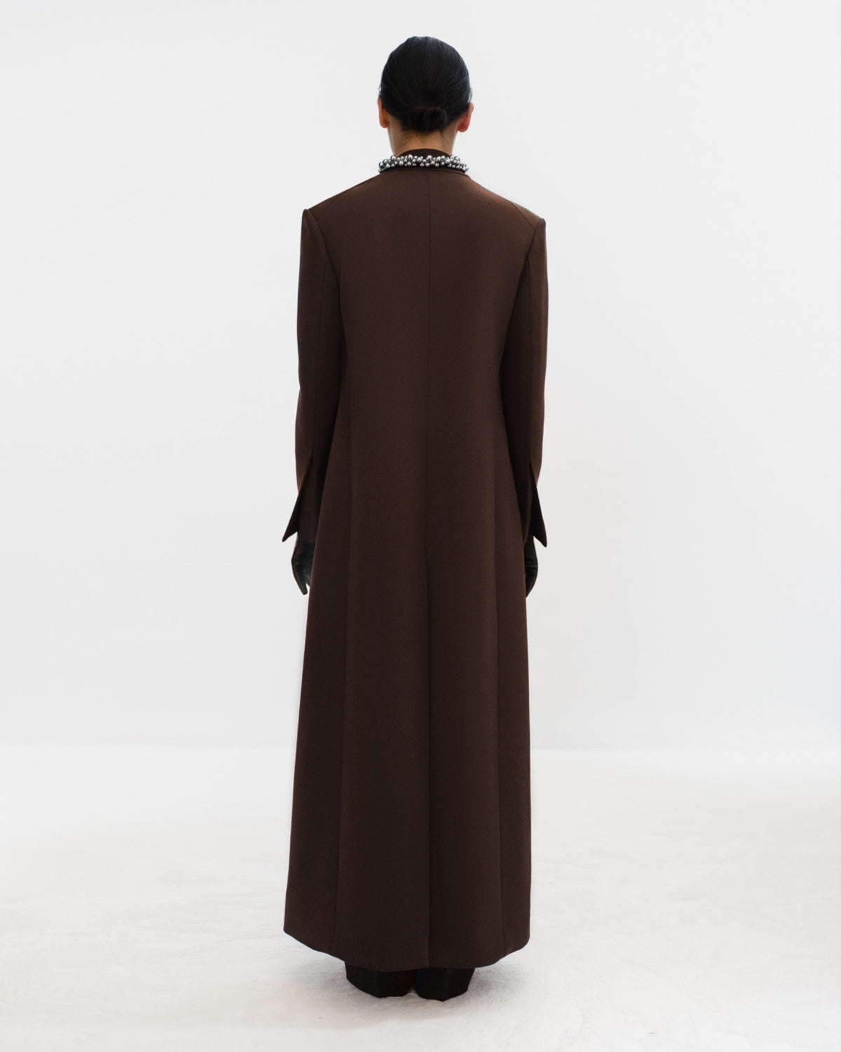 HANY Neckless Long Coat