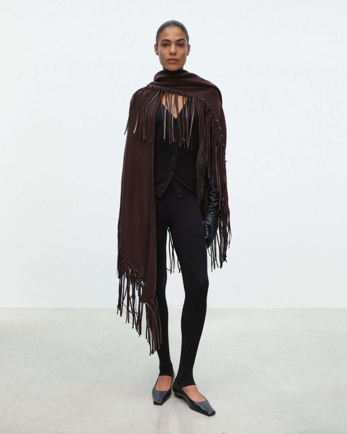 FRIDA Shawl in Wool and Cashmere