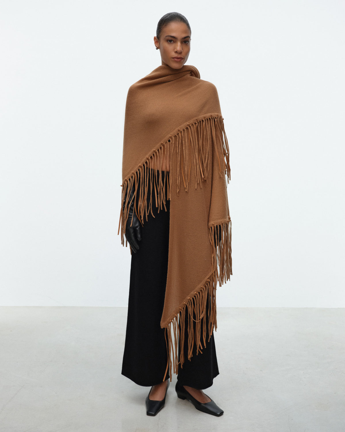 FRIDA Shawl in Wool and Cashmere