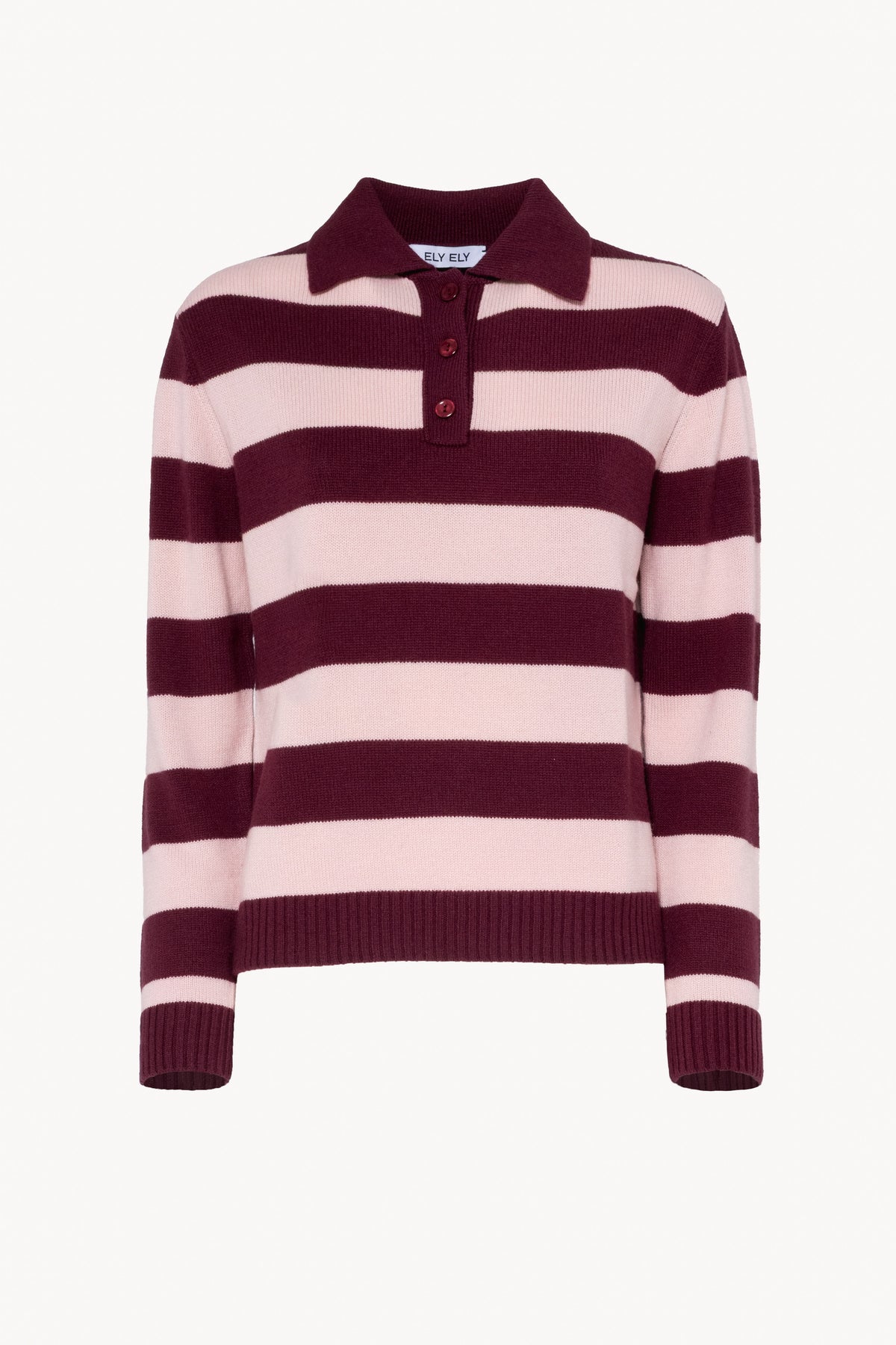 LENAS Stripes Polo in Cashmere