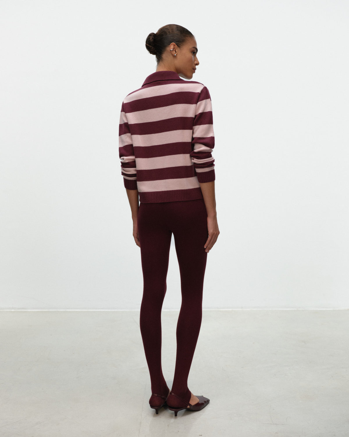 LENAS Stripes Polo in Cashmere