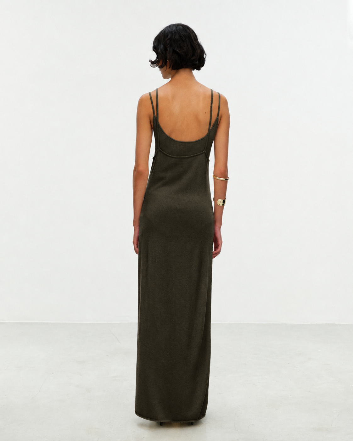 LIZZY Wool Cashmere Slip Dress