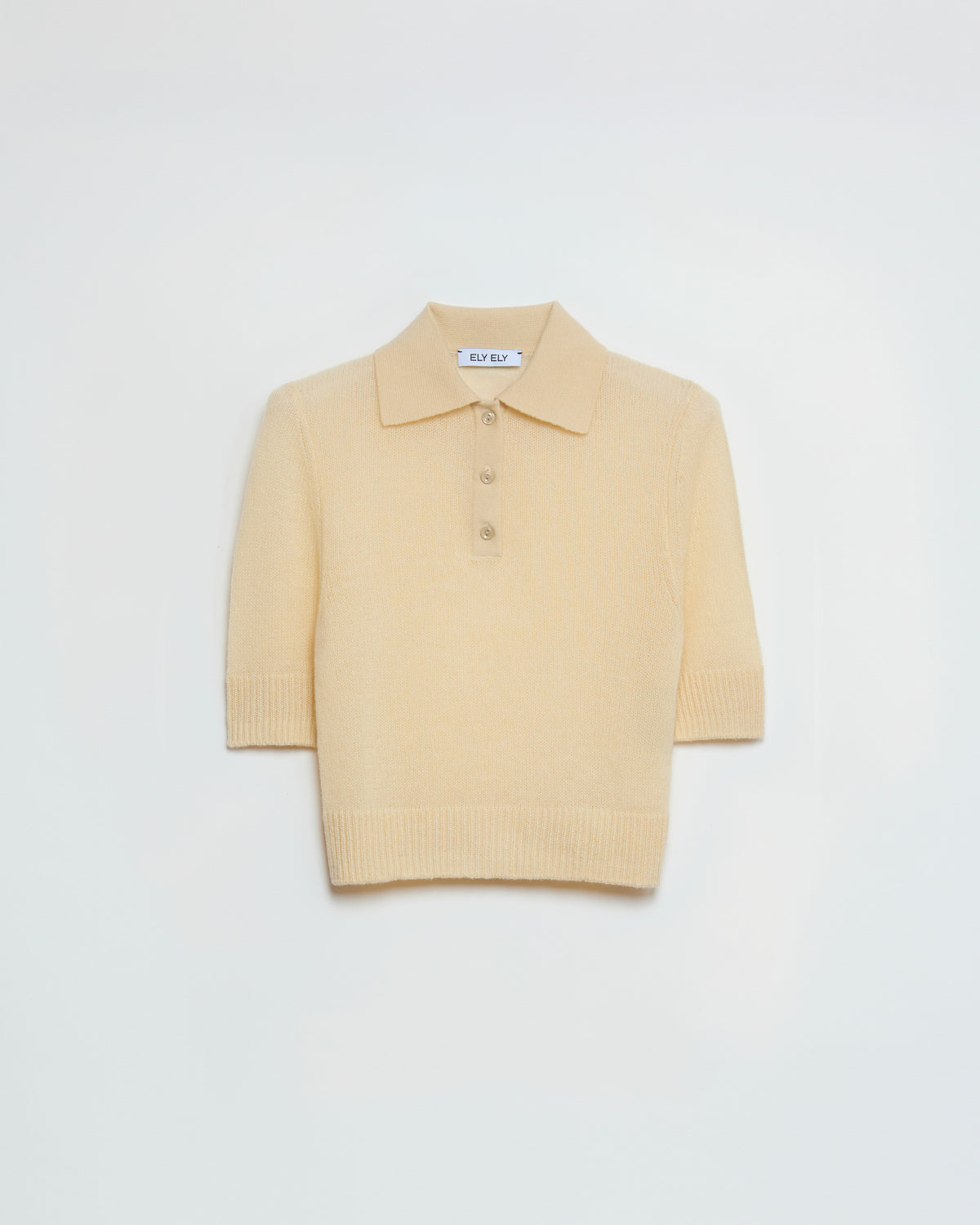 MARGOT Cashmere Cropped Polo