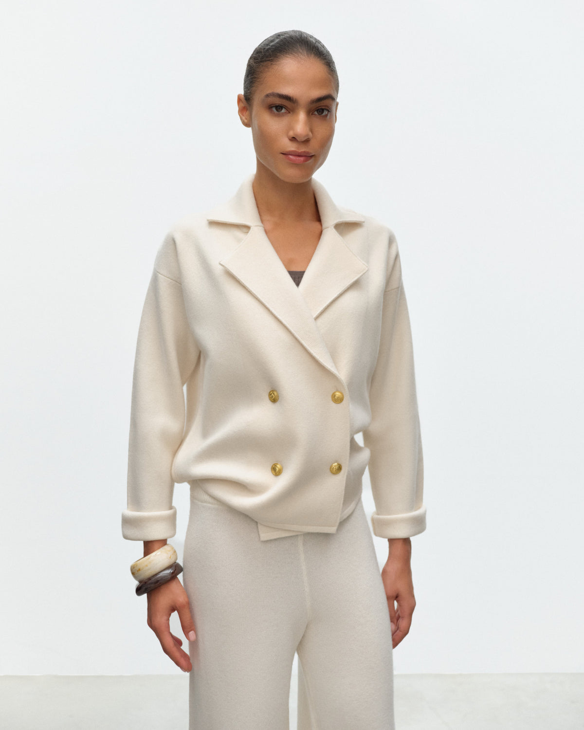 ROMY Jacket in Wool and Cashmere