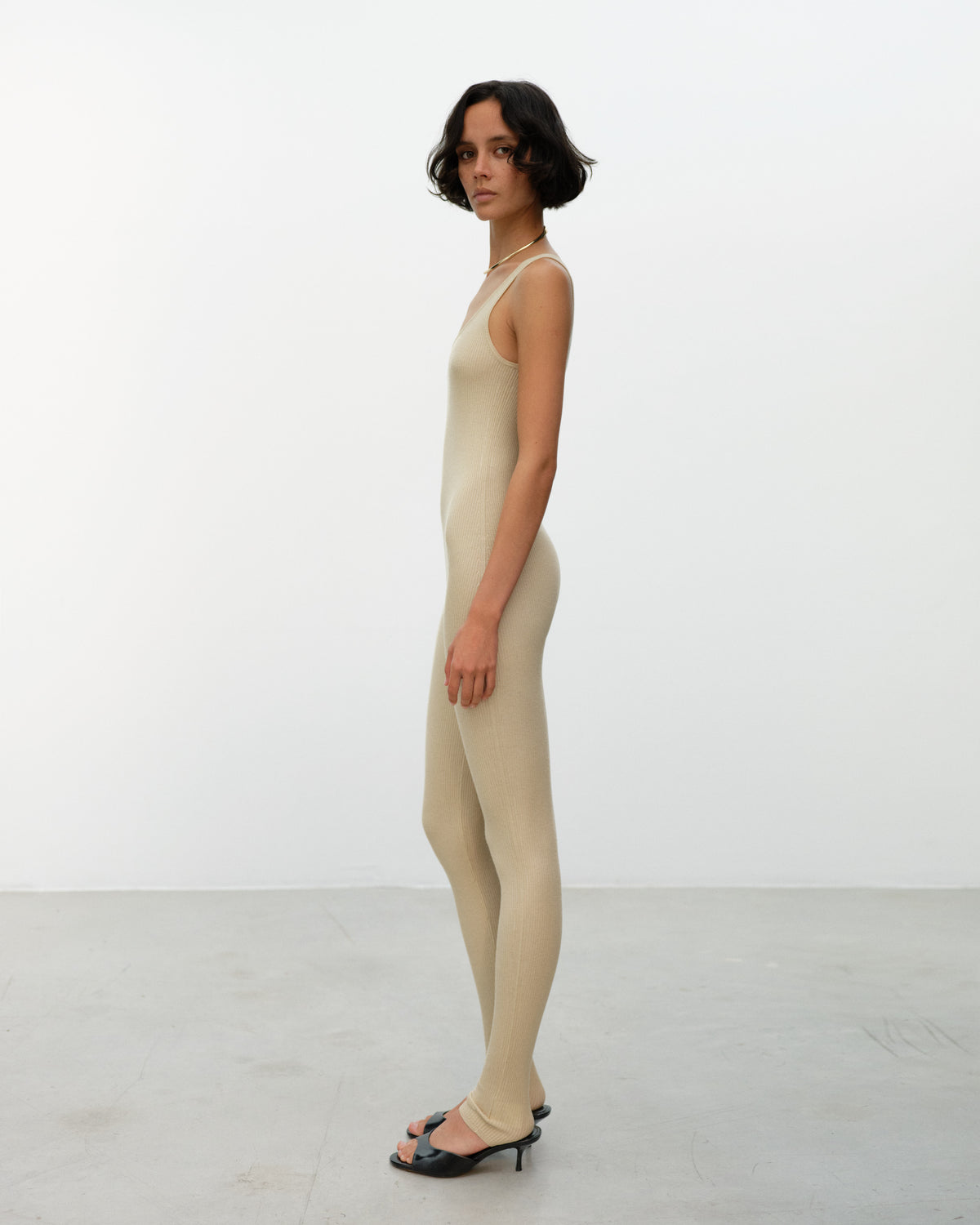 ALANIS Silk Cashmere Jumpsuit