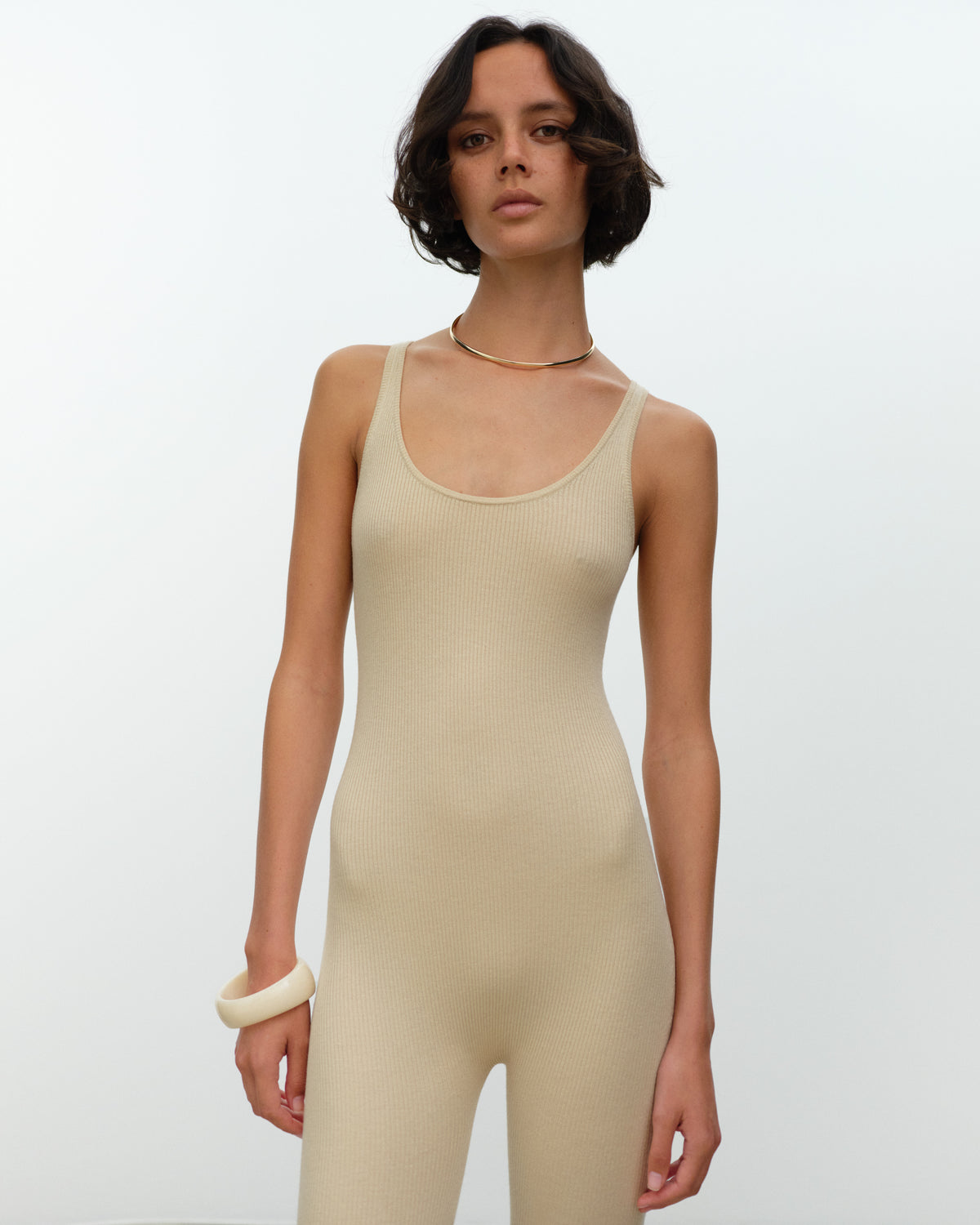 ALANIS Silk Cashmere Jumpsuit