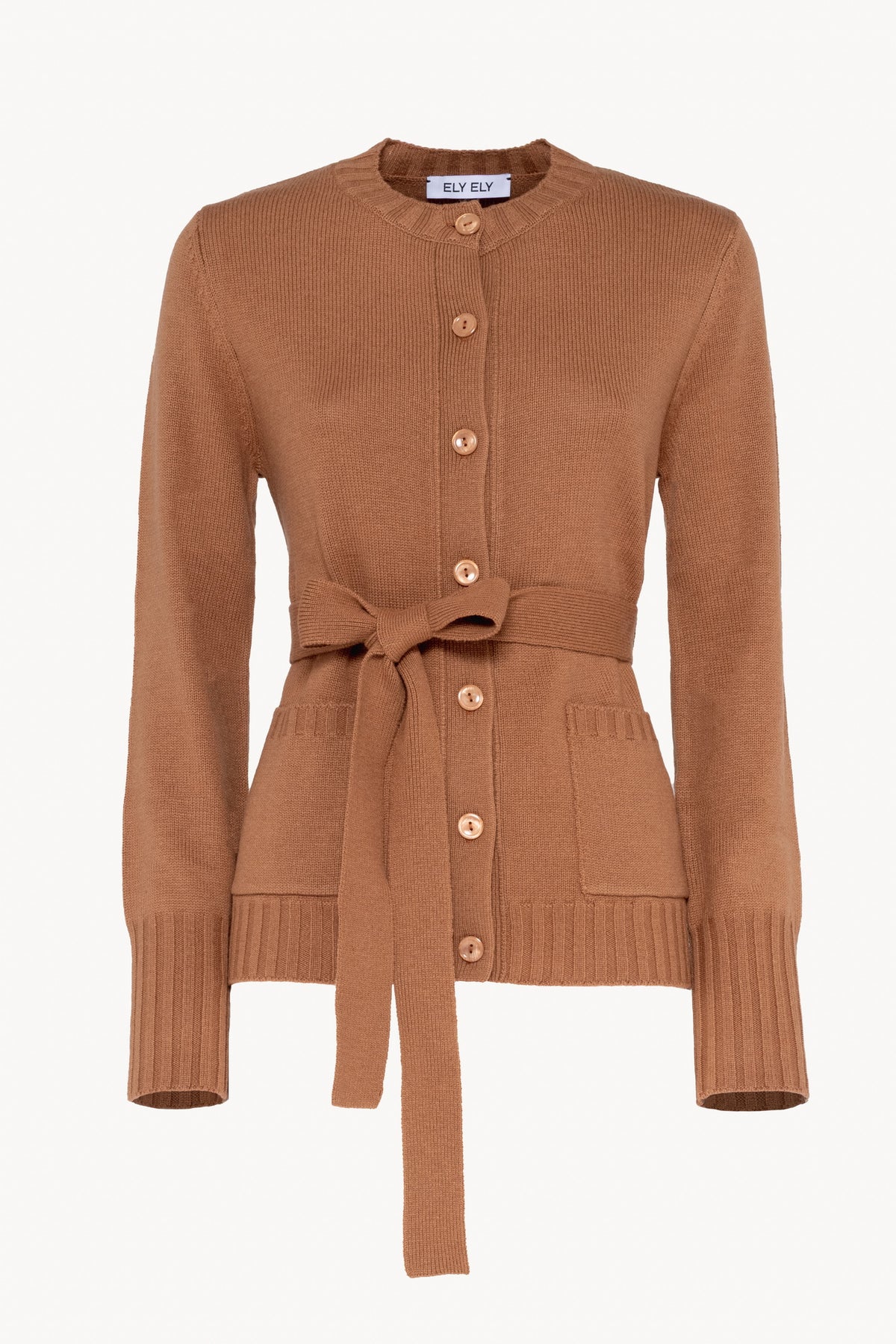 SAGE Cardigan in Wool and Cashmere