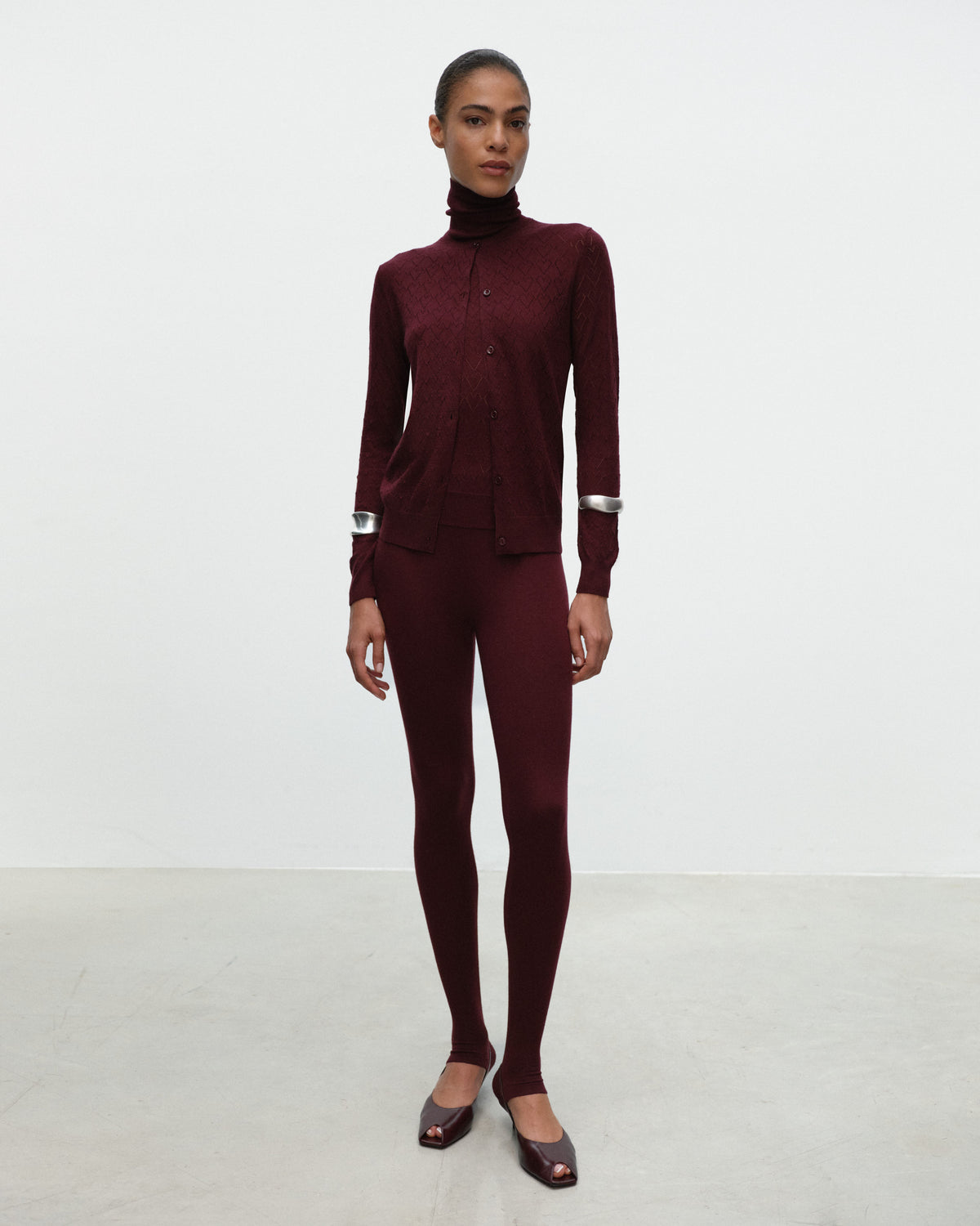 SANDRA Cardigan in Silk and Cashmere