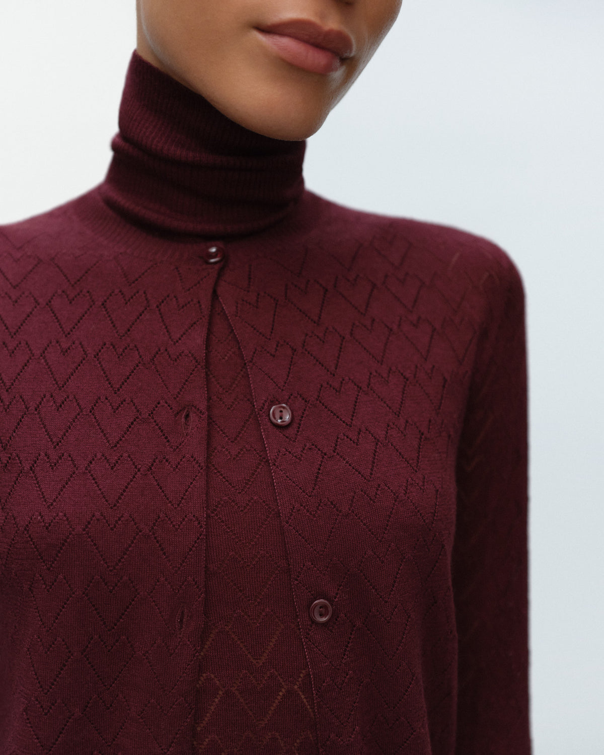 SANDRA Cardigan in Silk and Cashmere