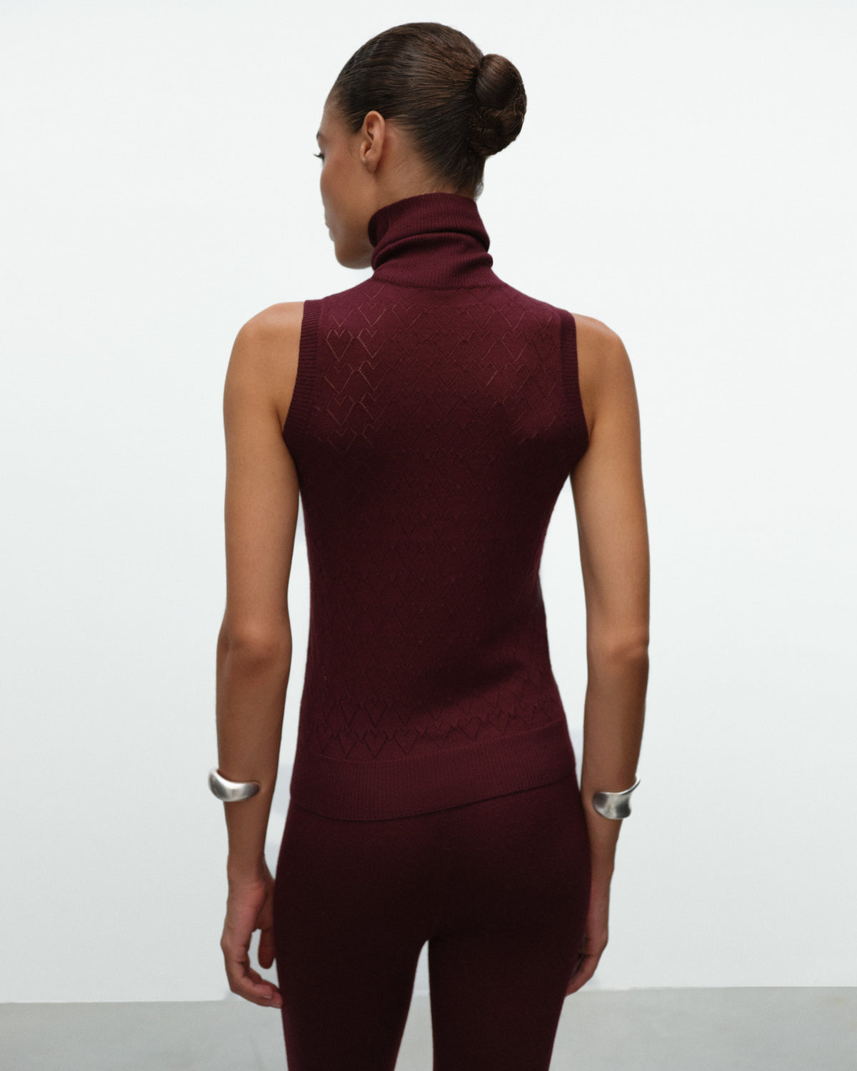 SASHA Top in Silk and Cashmere