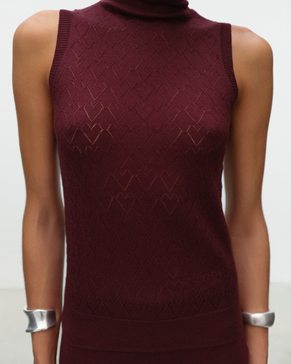 SASHA Top in Silk and Cashmere