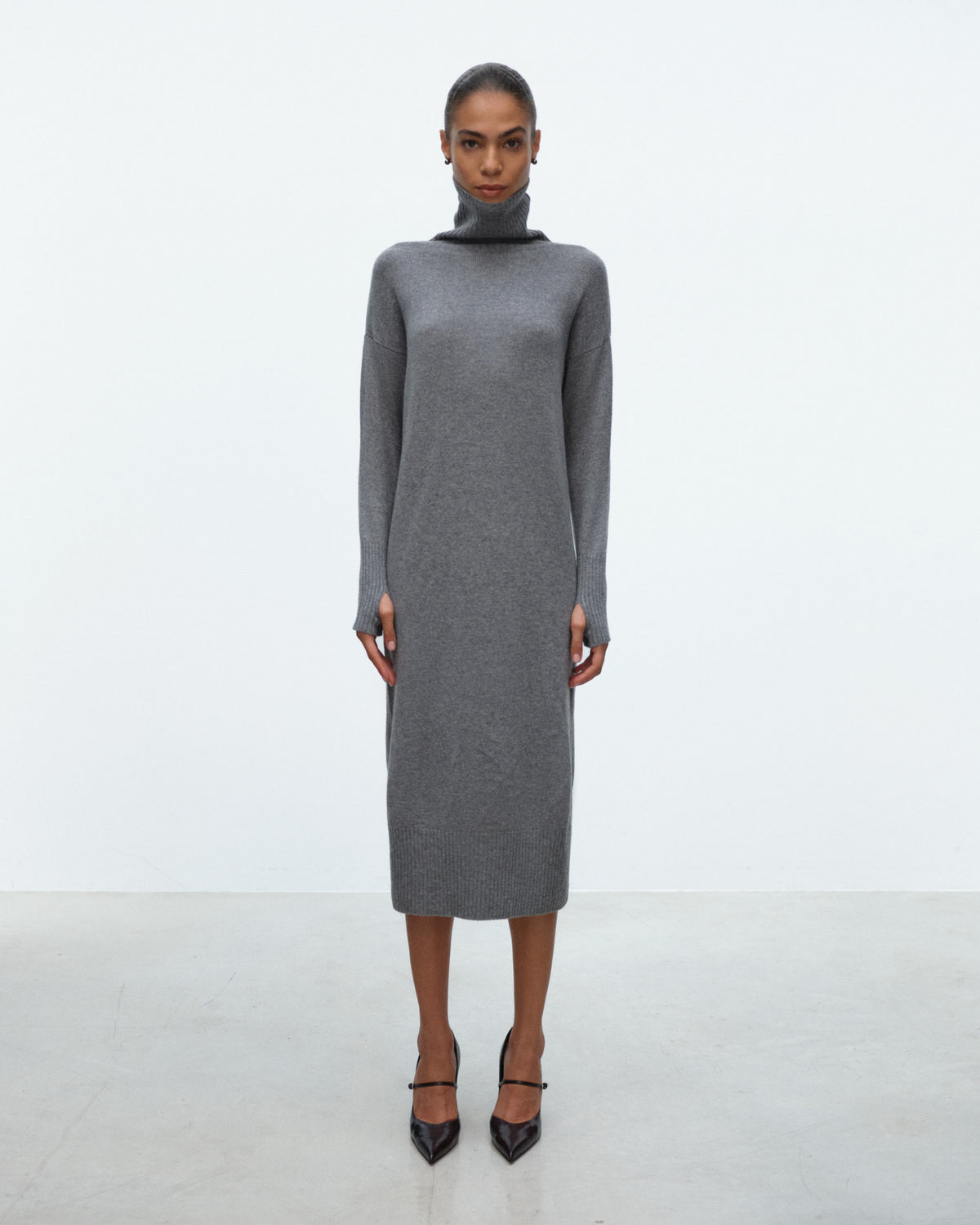 SHIRLEY Dress in Wool and Cashmere
