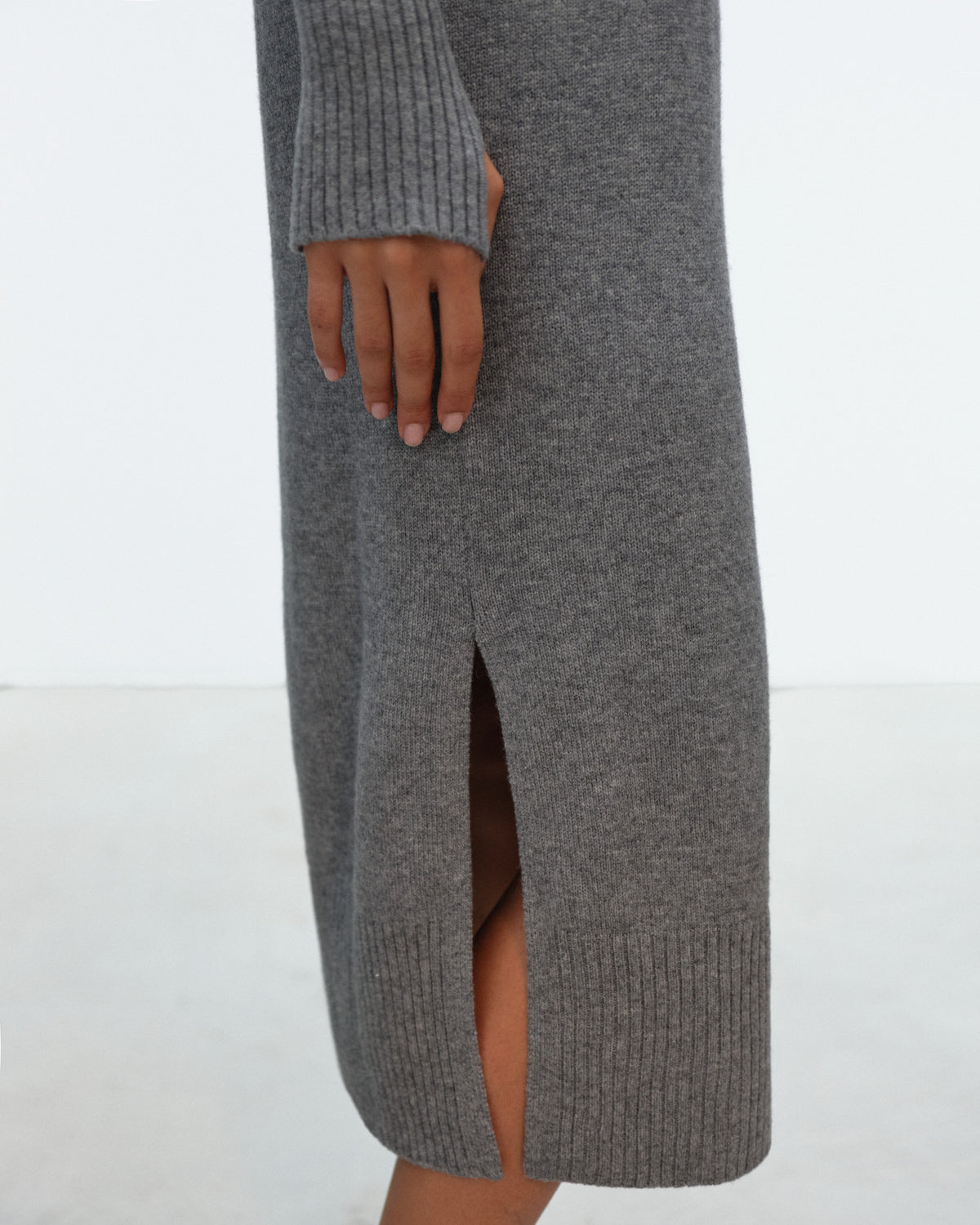 SHIRLEY Dress in Wool and Cashmere