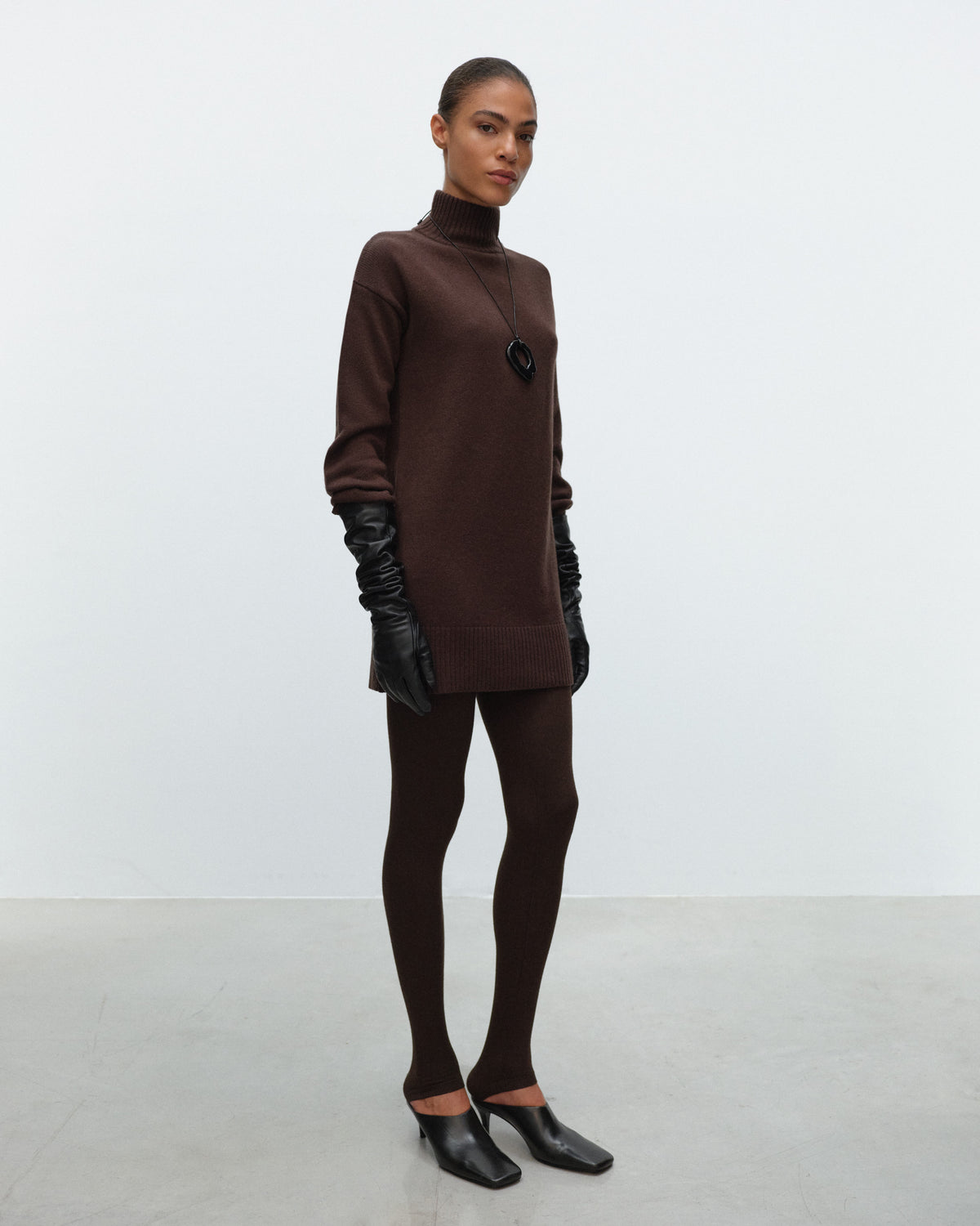 STACY Dress in Wool and Cashmere