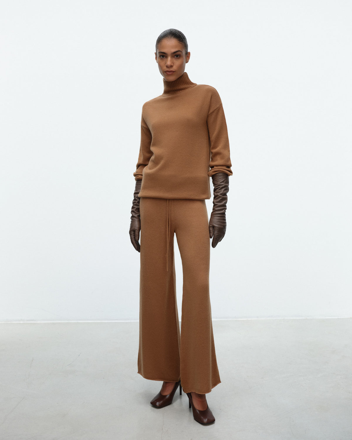 STACY Dress in Wool and Cashmere