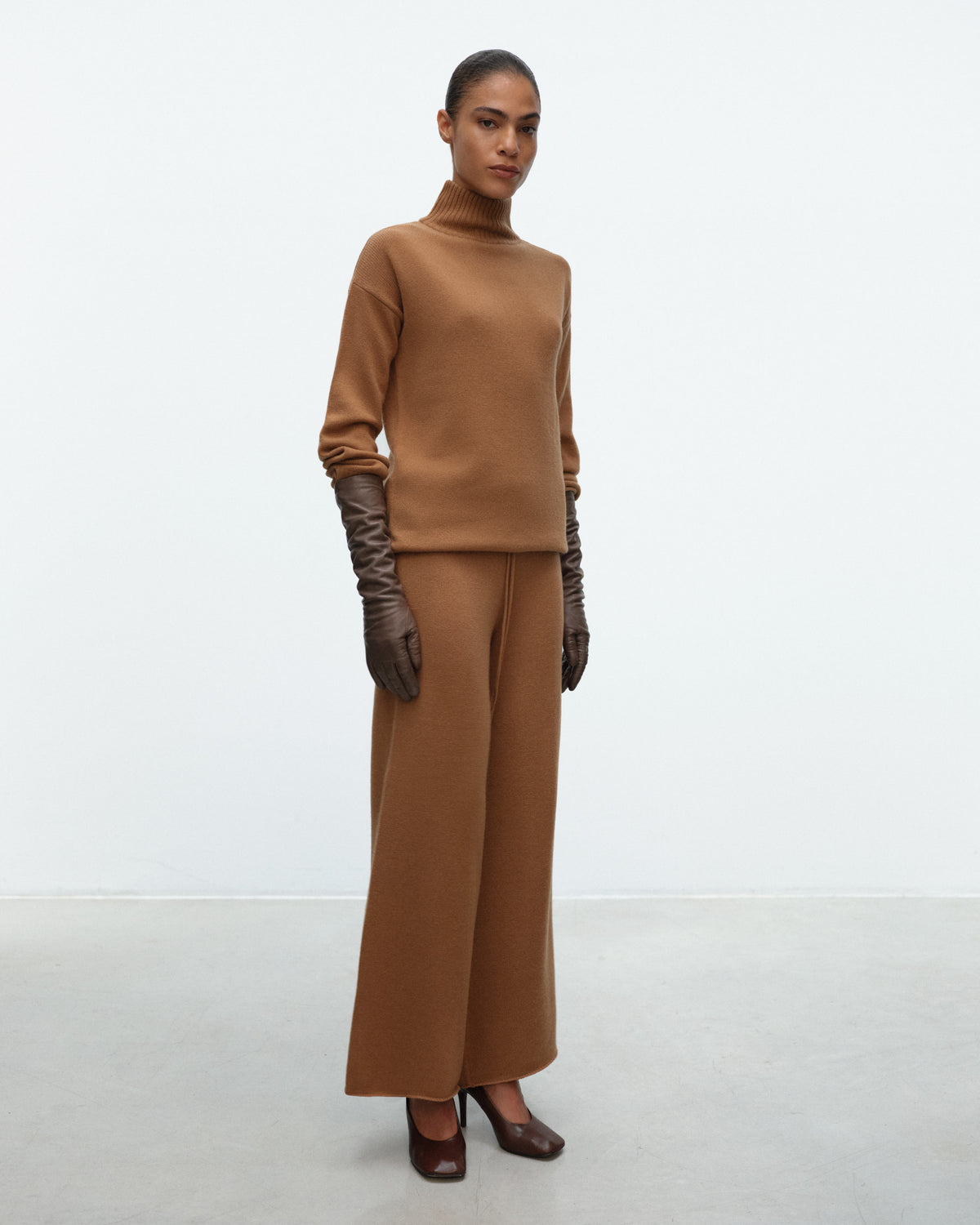 STACY Dress in Wool and Cashmere