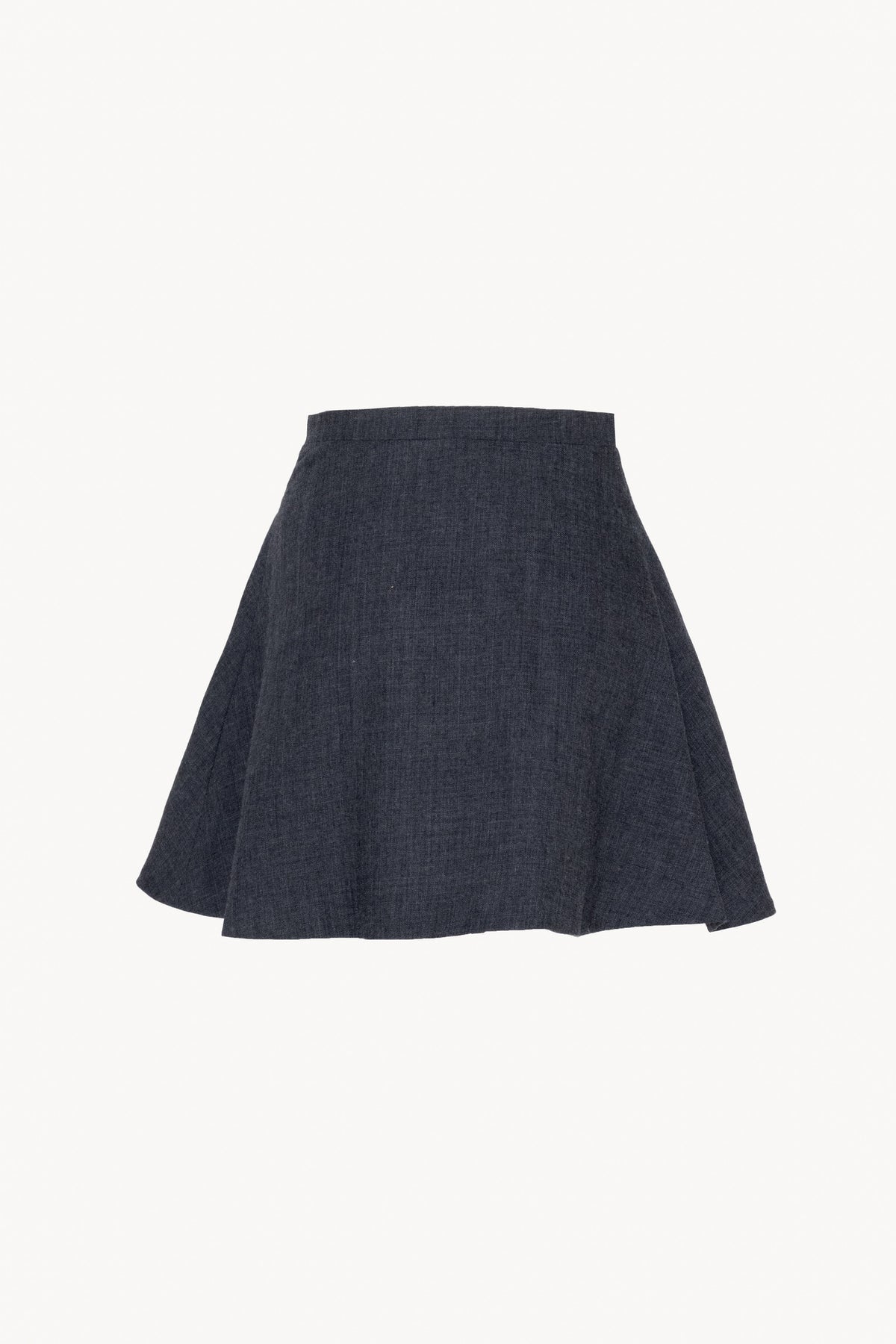 TEAL Mini Skirt in Wool