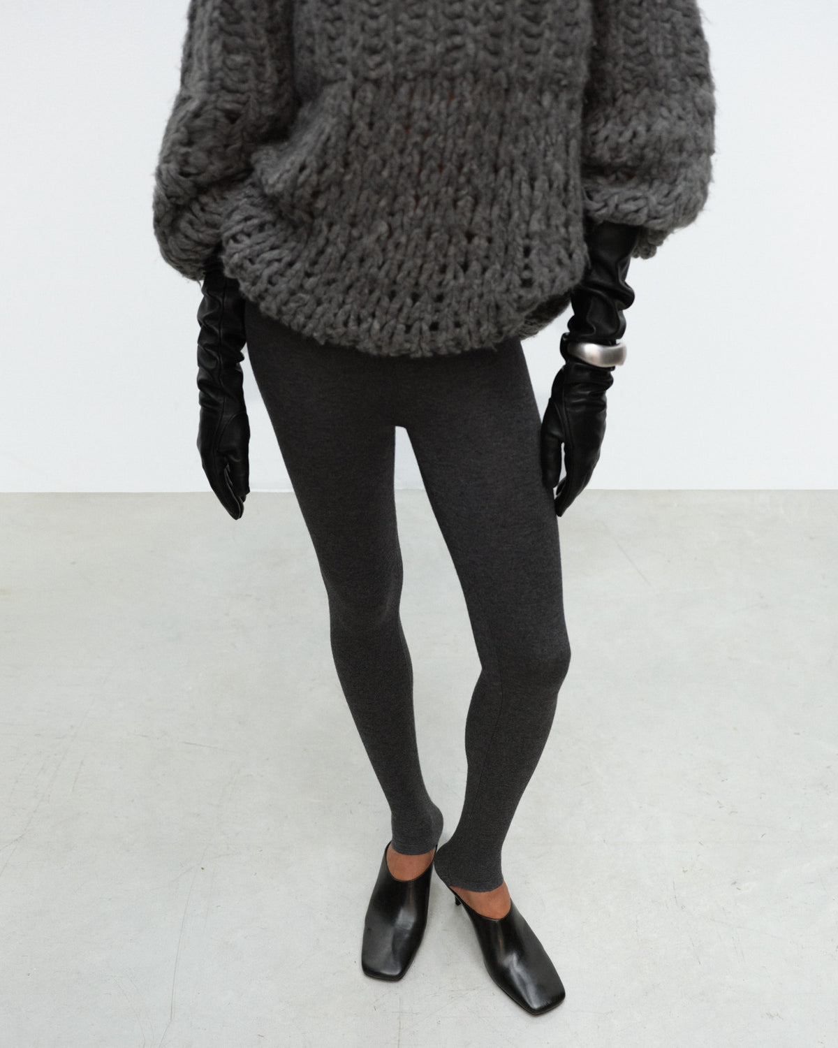 ADELE Leggings in Silk and Cashmere