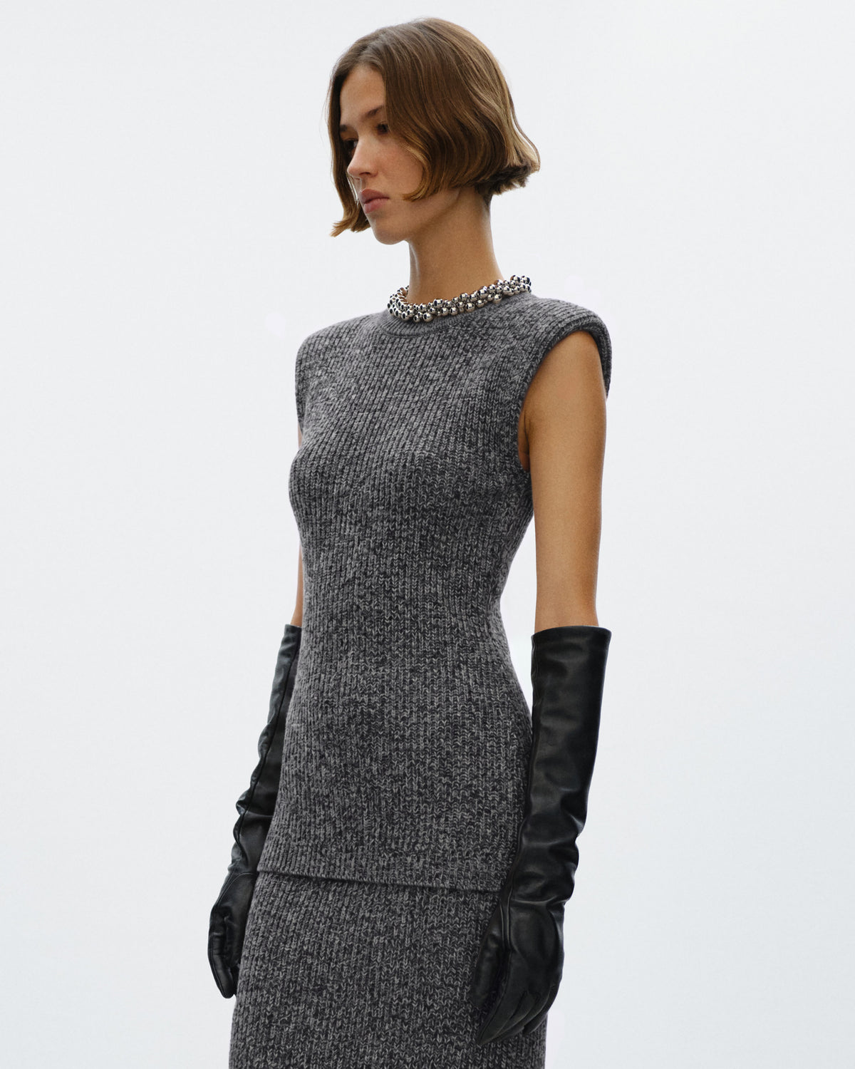 DAYANA Sleeveless Round neck Sweater